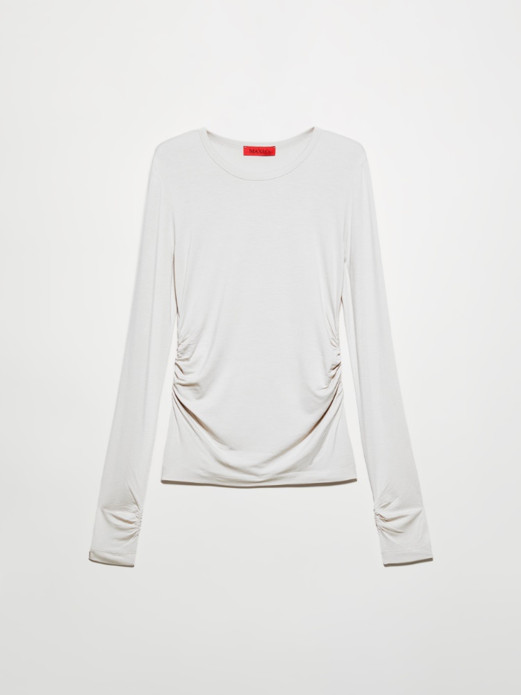 Flowing draped T-shirt - ICE - MAX&Co.