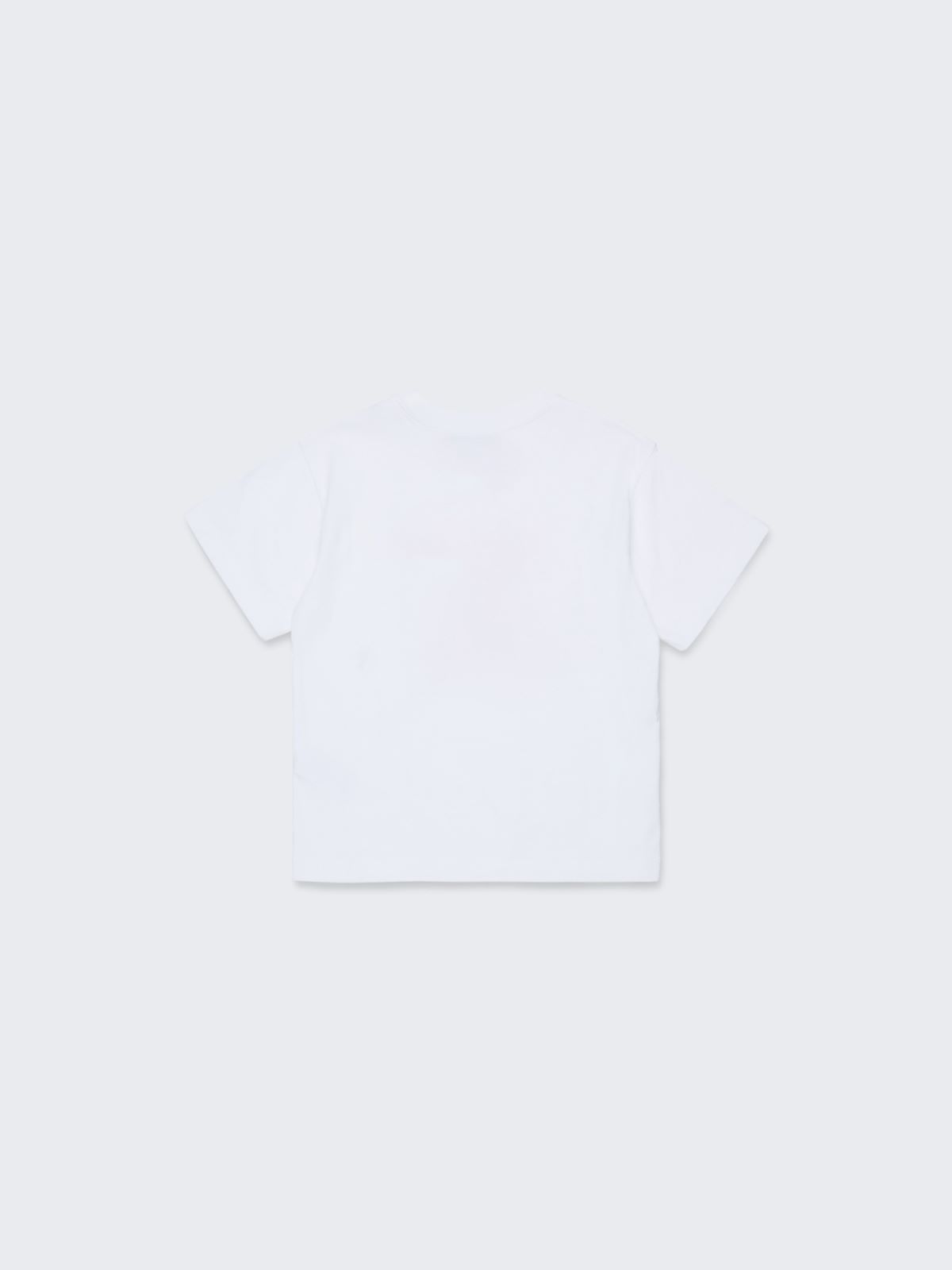 Icon t-shirt with logo KID - OPTICAL WHITE - MAX&Co. - 2