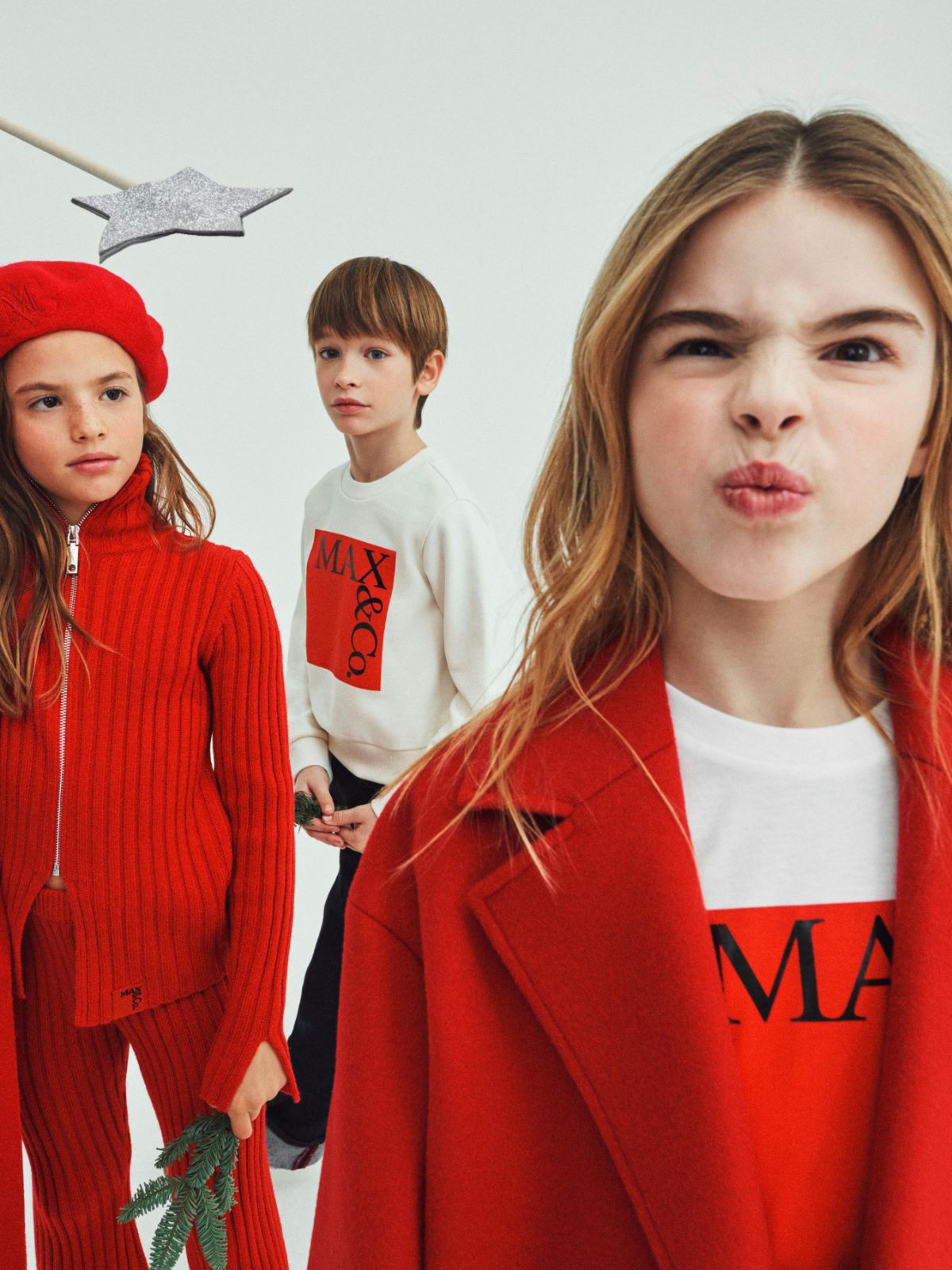 Icon t-shirt with logo KID - OPTICAL WHITE - MAX&Co. - 4