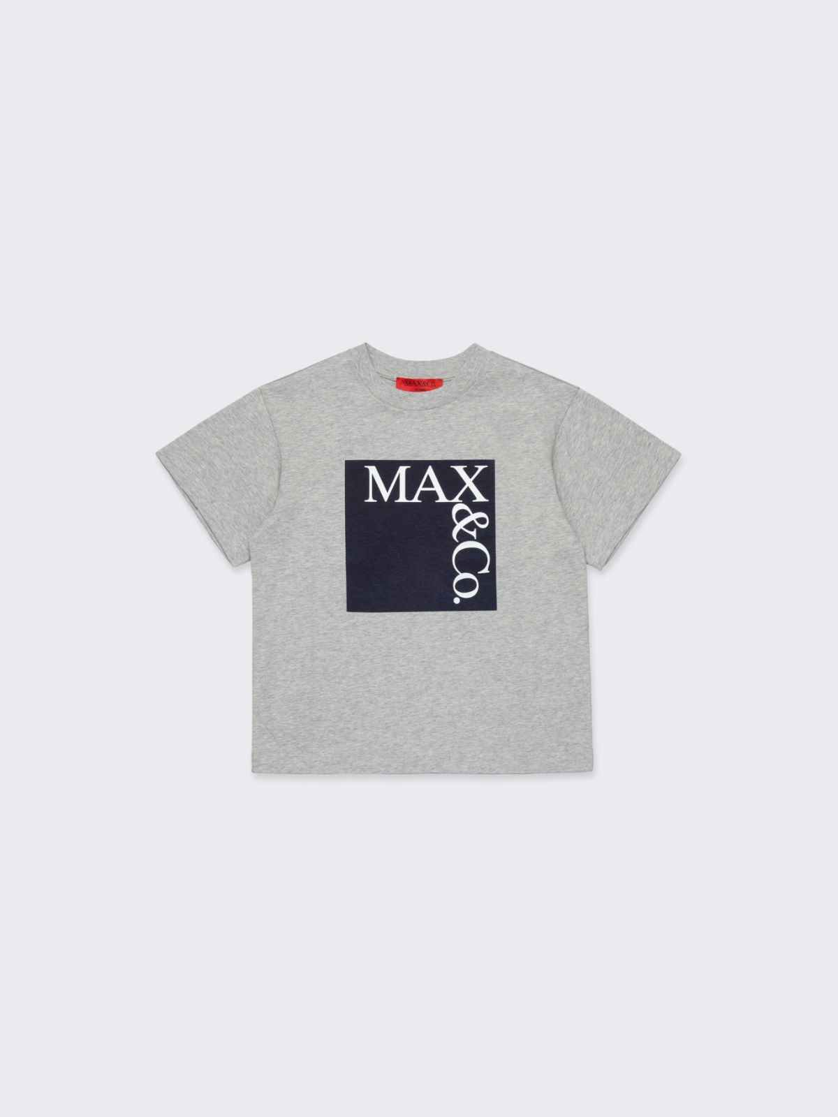Icon T-shirt in mélange jersey KID - MELANGE GREY - MAX&Co. - 3