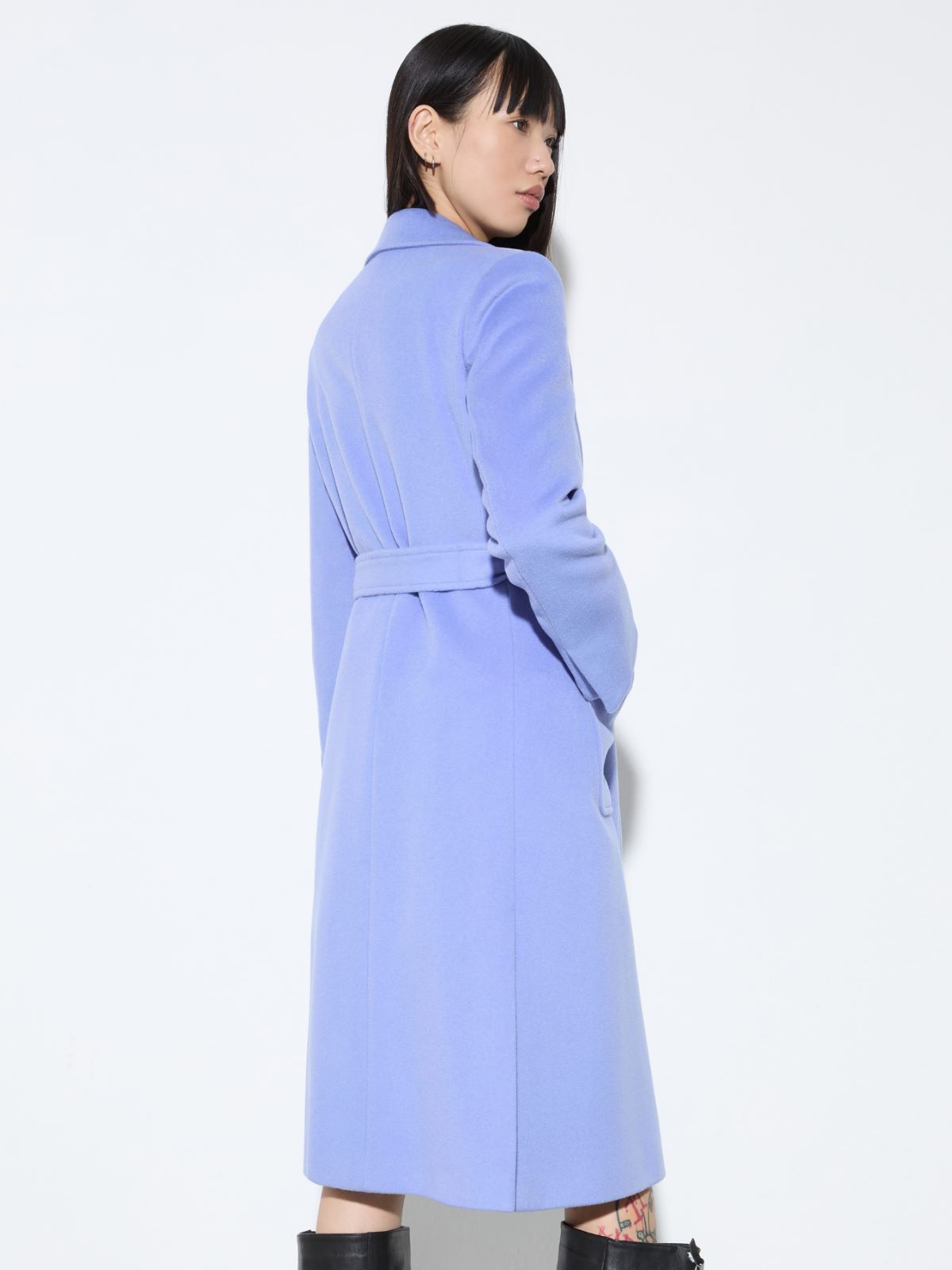 Cappotto Runaway in pura lana - BLU - MAX&Co. - 2