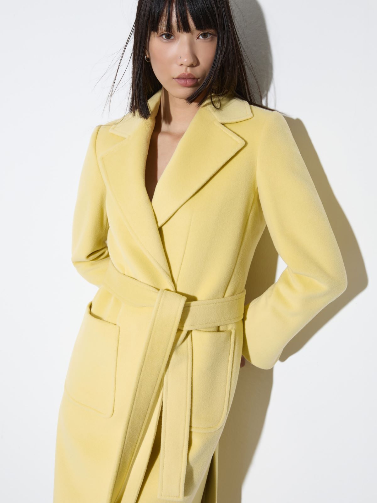 Cappotto Runaway in pura lana - GIALLO - MAX&Co. - 3