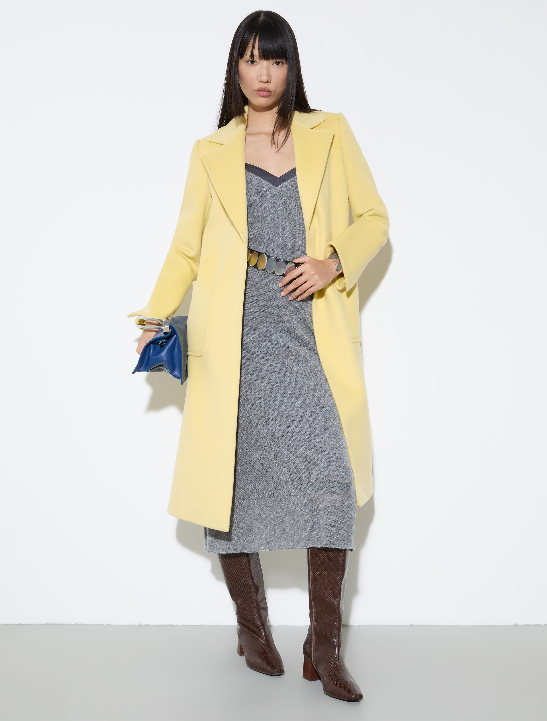 Cappotto Runaway in pura lana - GIALLO - MAX&Co. - 4