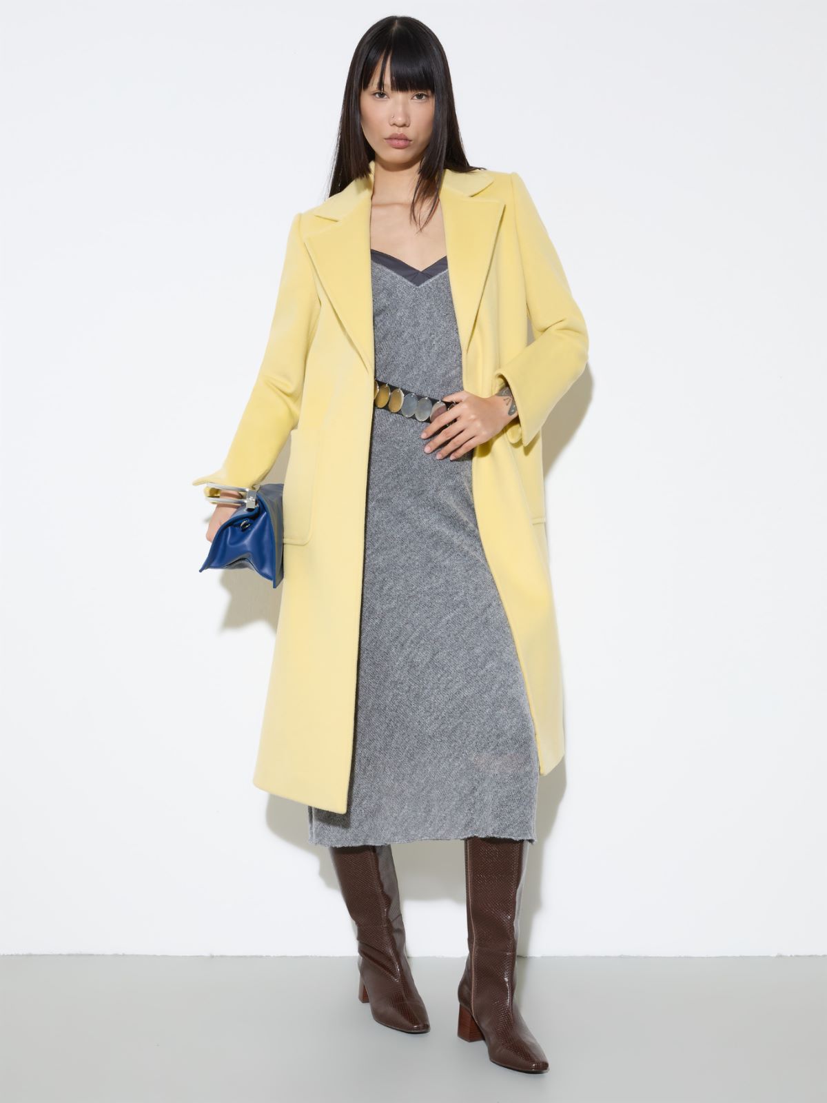 Cappotto Runaway in pura lana - GIALLO - MAX&Co. - 4