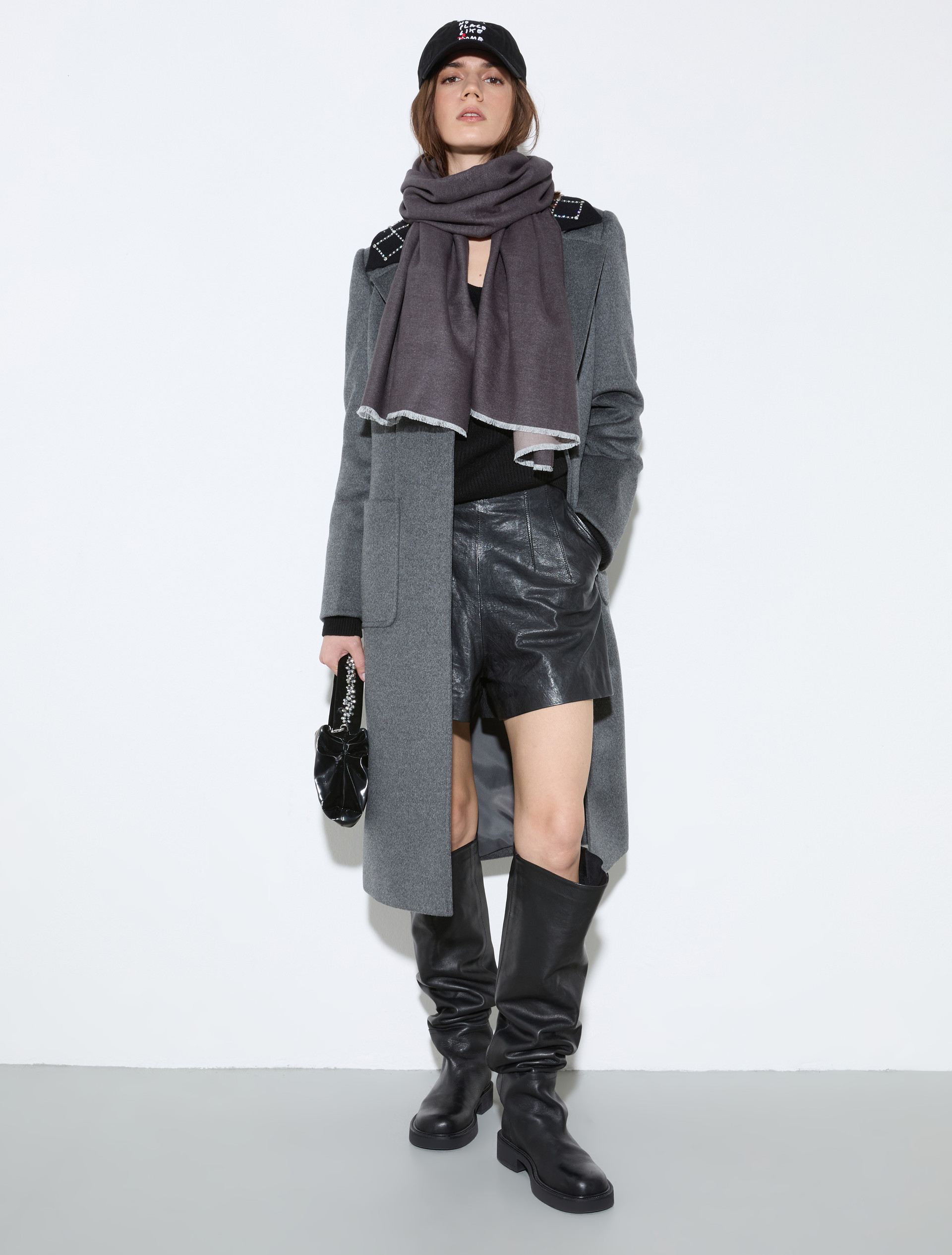 Cappotto Runaway in pura lana - GRIGIO MEDIO - MAX&Co. - 4