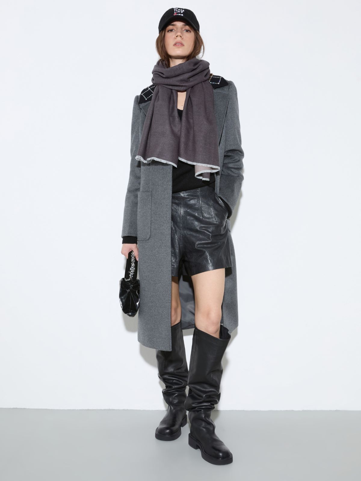 Cappotto Runaway in pura lana - GRIGIO MEDIO - MAX&Co. - 4