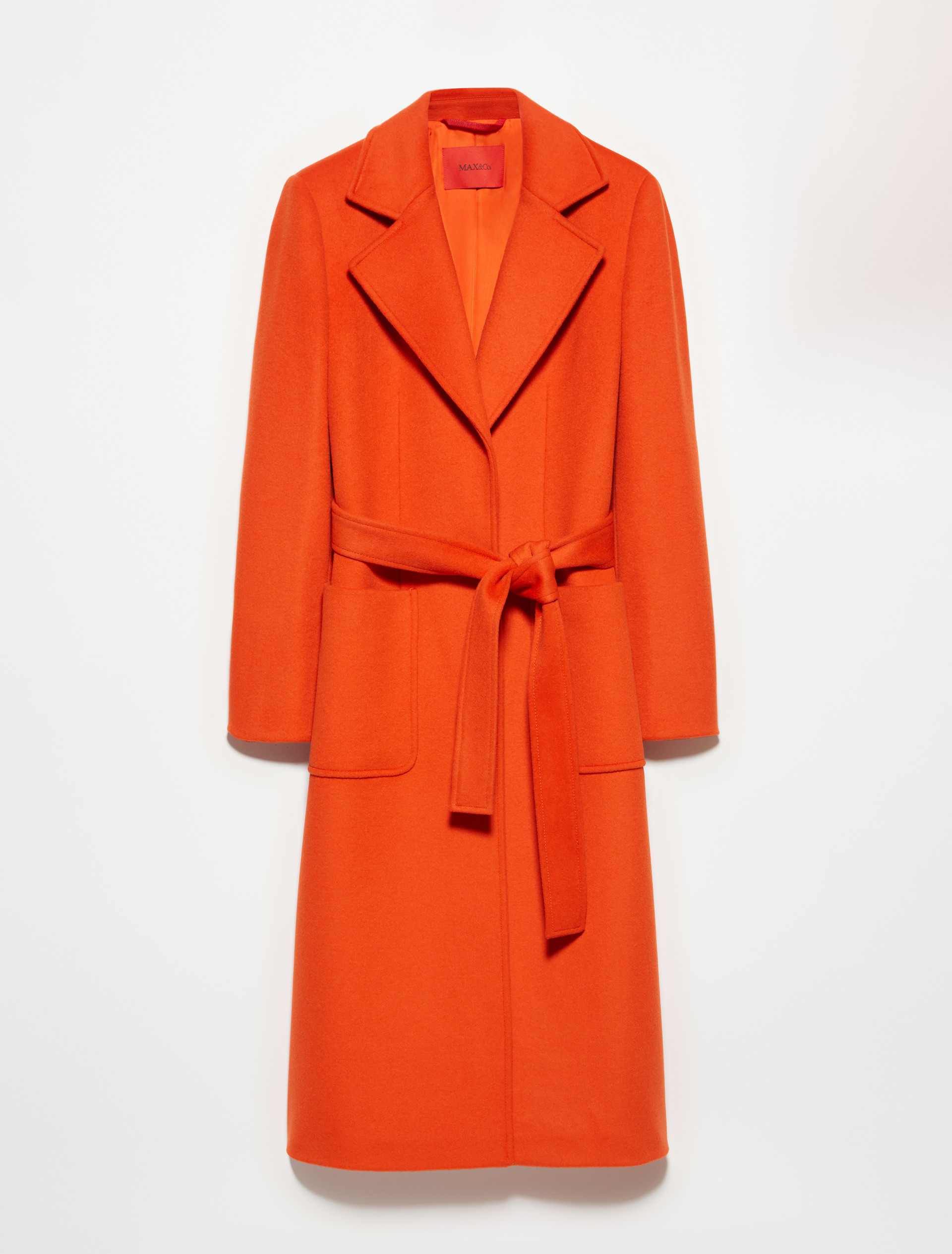 Runaway Mantel aus reiner Wolle - ORANGE - MAX&Co. - 5