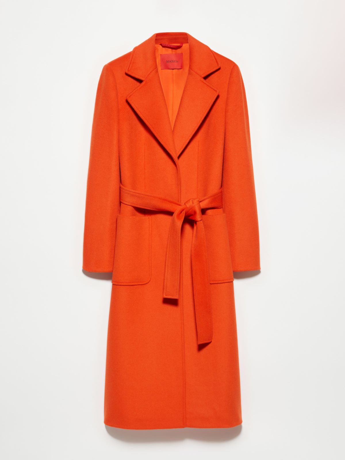 Runaway Mantel aus reiner Wolle - ORANGE - MAX&Co. - 5
