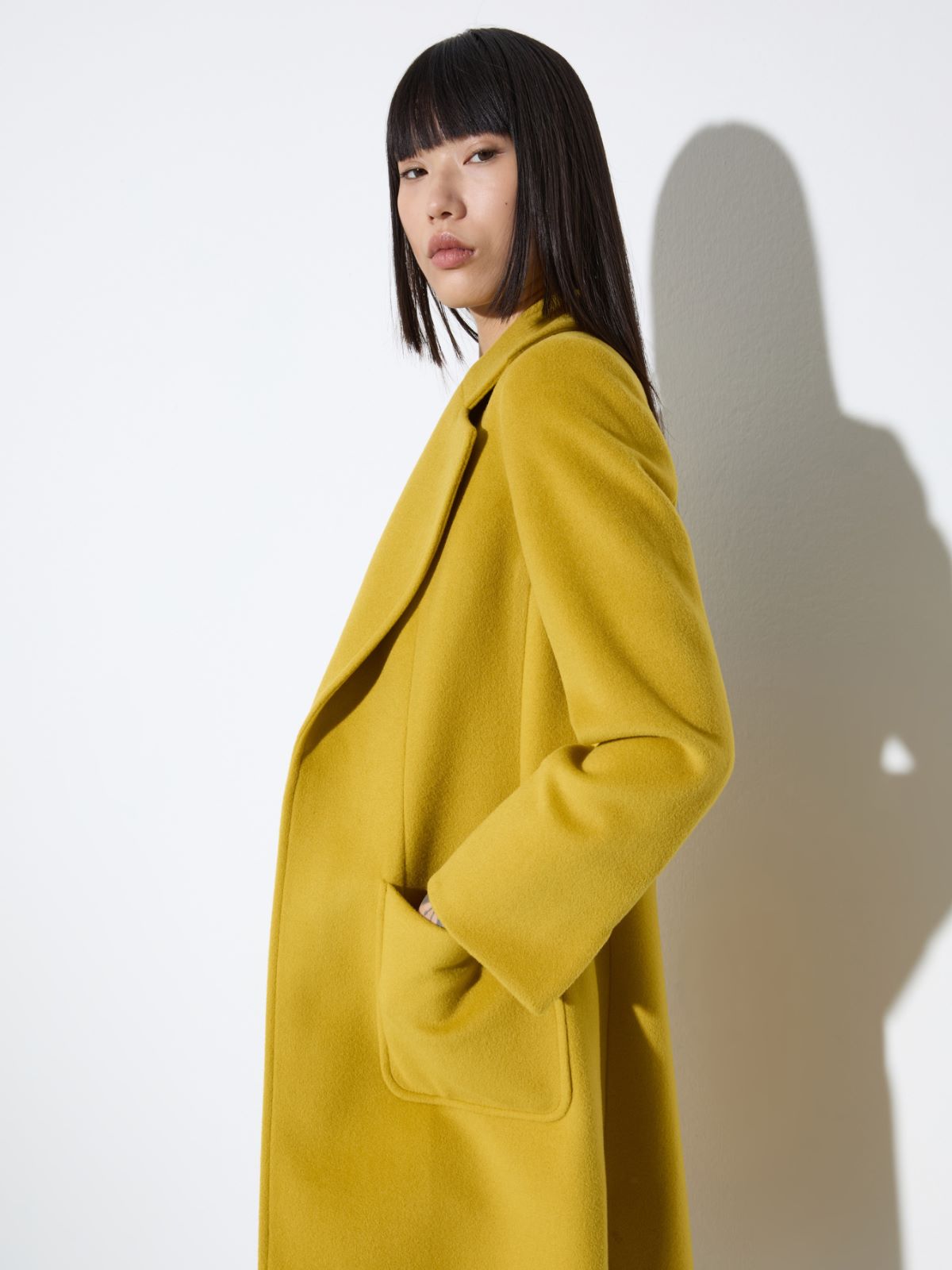 Cappotto Runaway in pura lana - GIALLO - MAX&Co. - 3