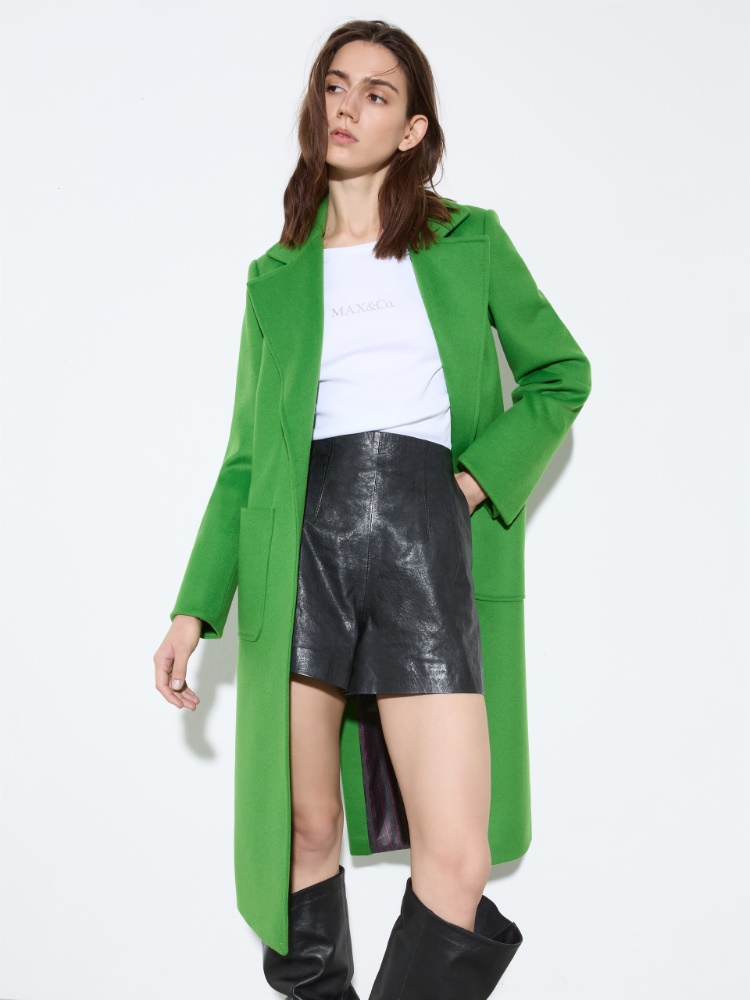 Cappotto Runaway in pura lana - LIME - MAX&Co.