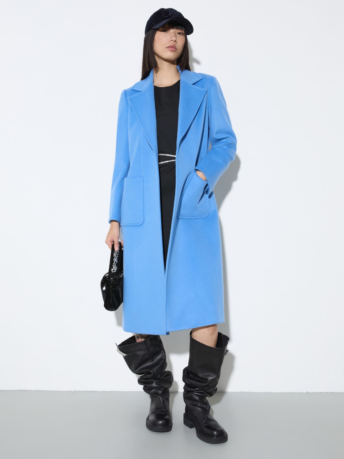 Cappotto Runaway in pura lana - AZZURRO - MAX&Co. - 4