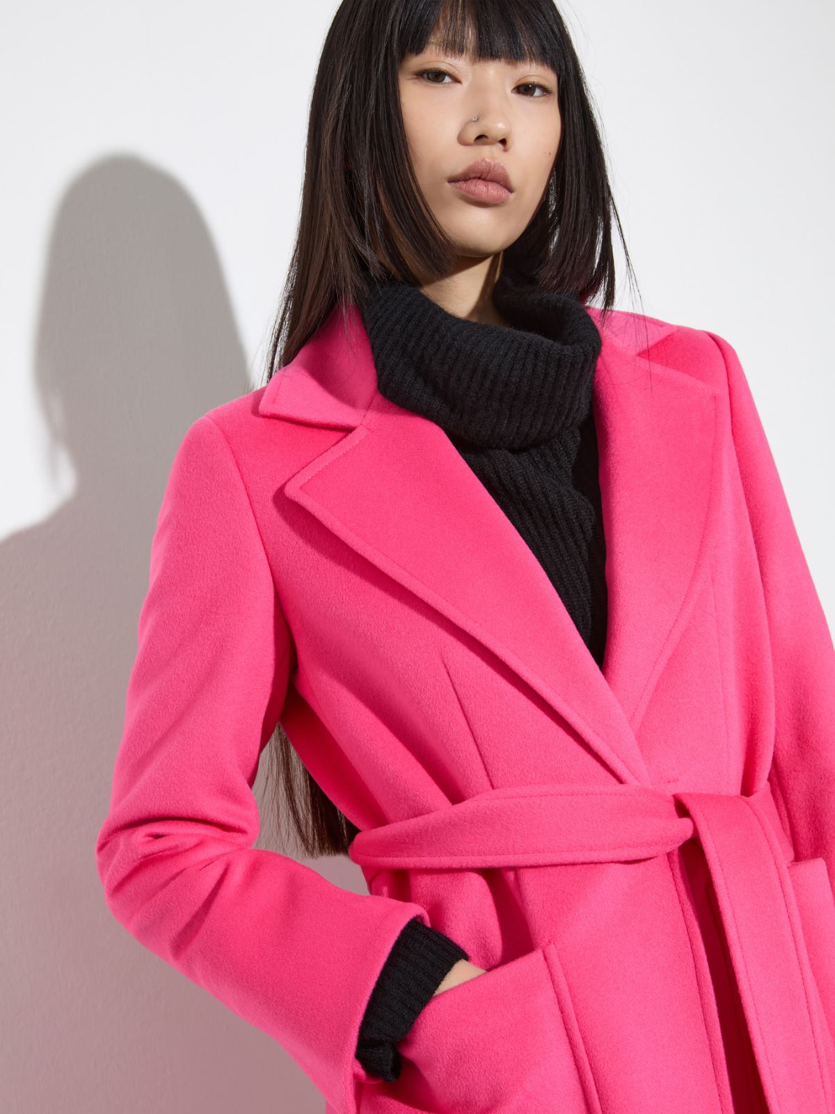 Cappotto Runaway in pura lana - FUXIA - MAX&Co. - 3