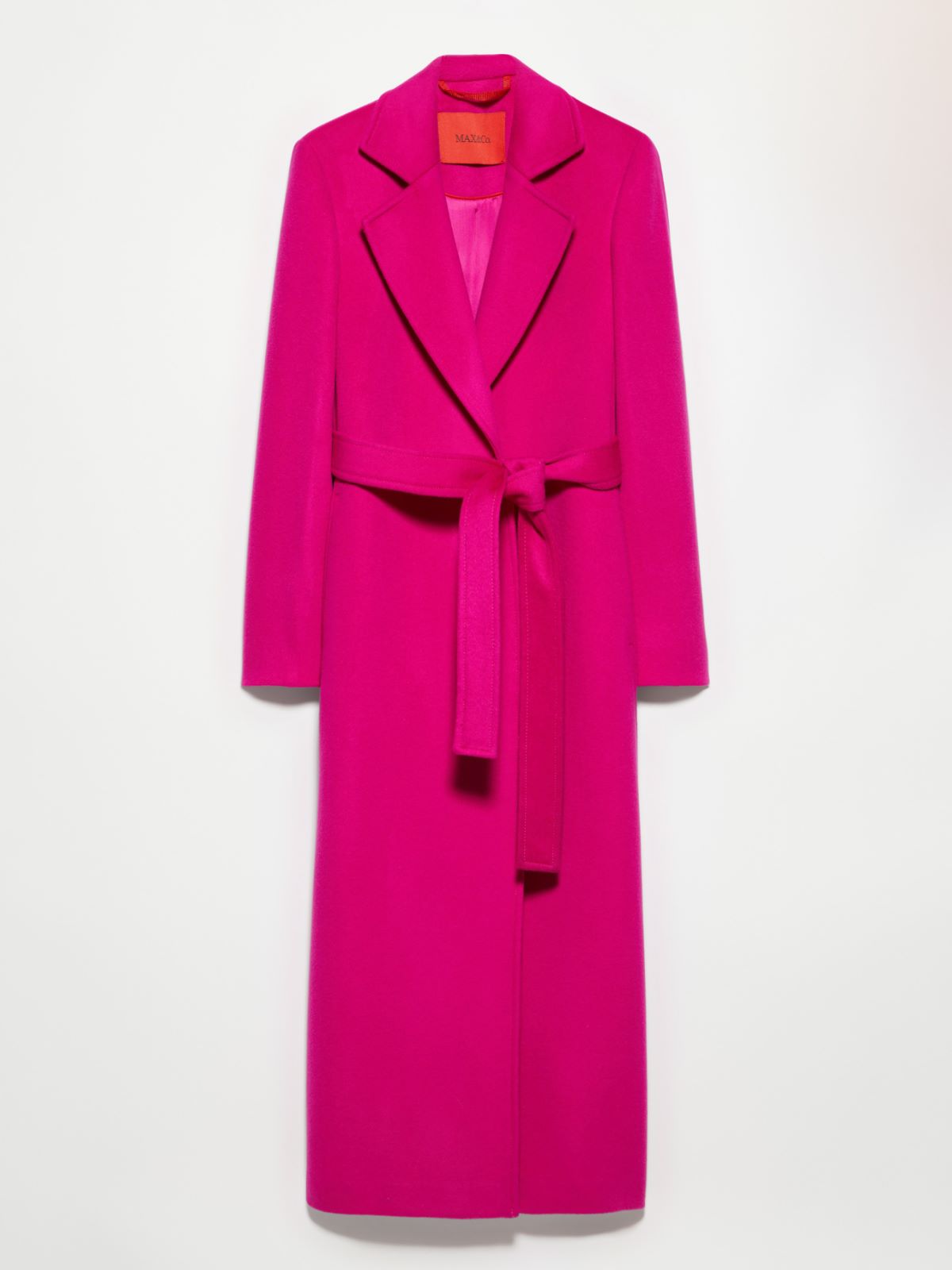 Reversible double-faced wool coat - FUCHSIA - MAX&Co. - 5