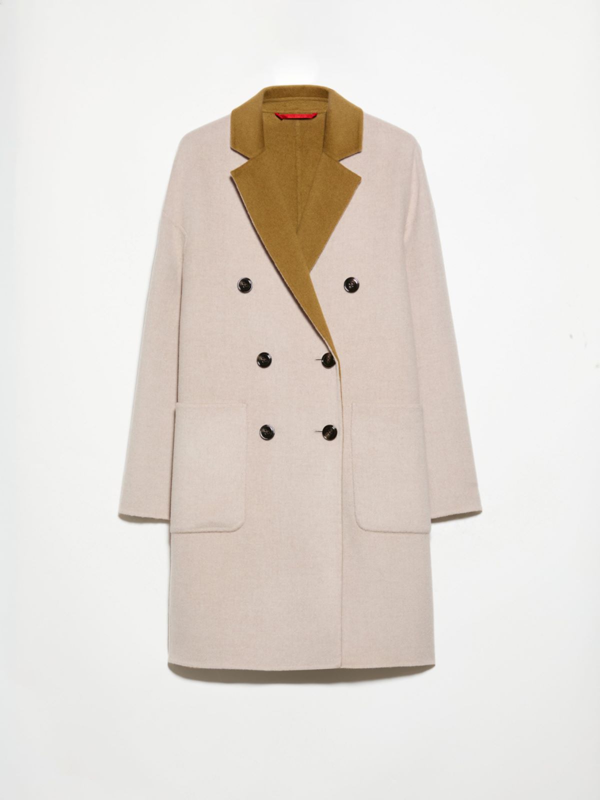 Coat reversibile in lana double - BEIGE - MAX&Co. - 5