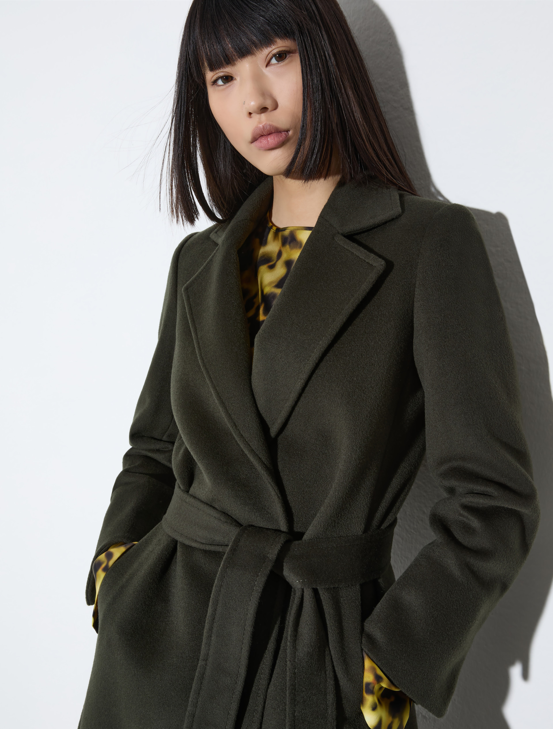 Cappotto Longrun in pura lana - VERDE - MAX&Co. - 3