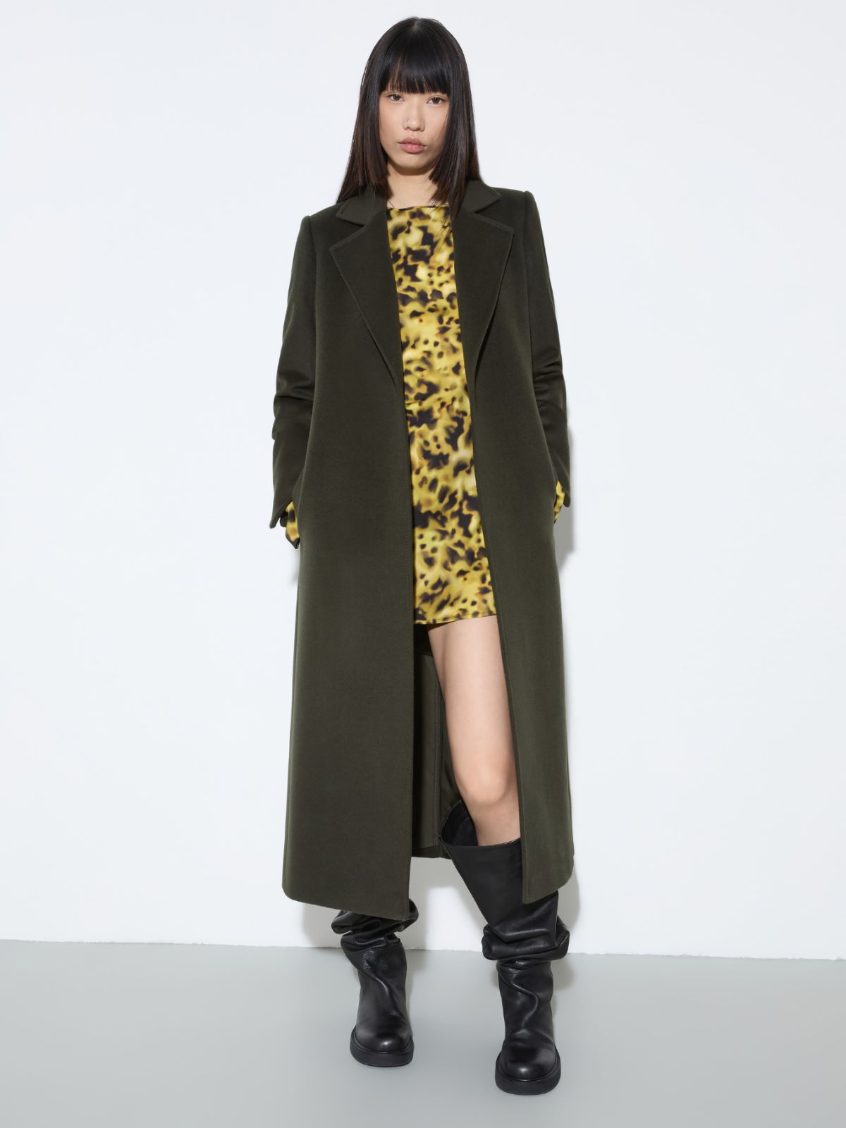 Cappotto Longrun in pura lana - VERDE - MAX&Co.
