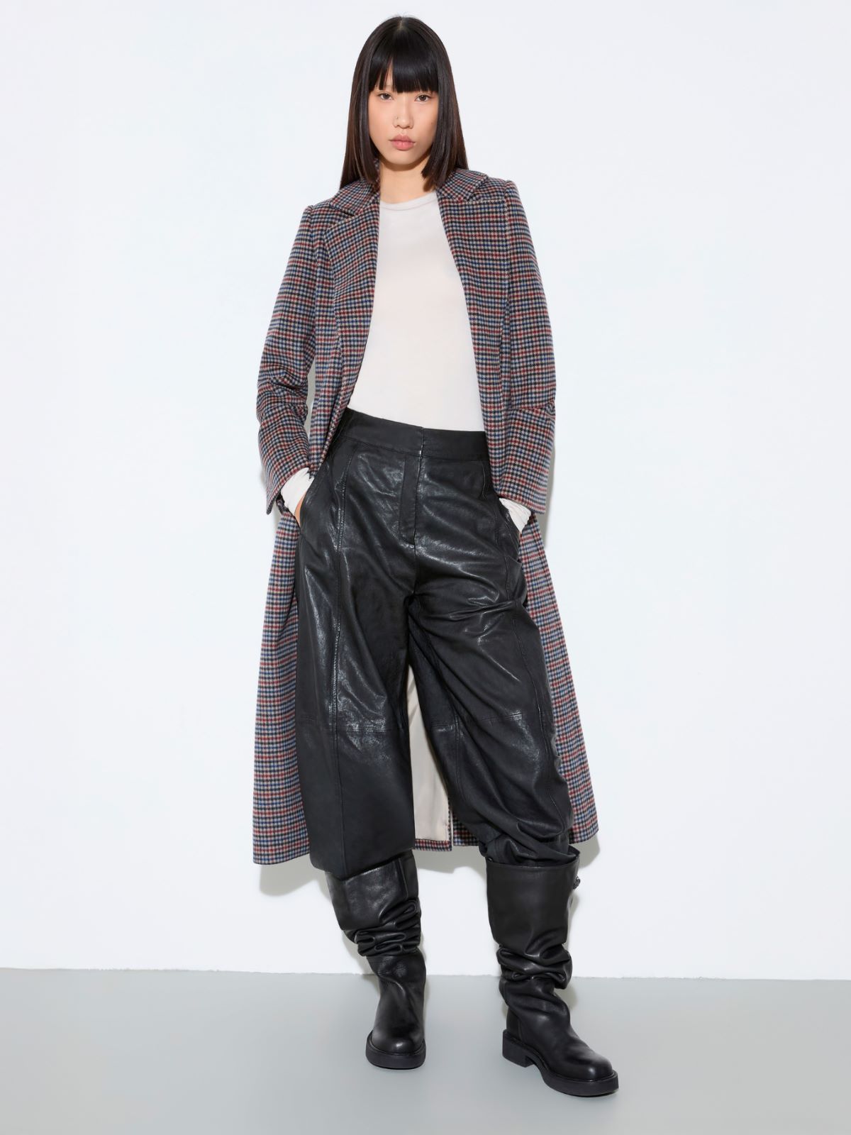 Cappotto Longrun in pura lana - MULTICOLOR - MAX&Co.