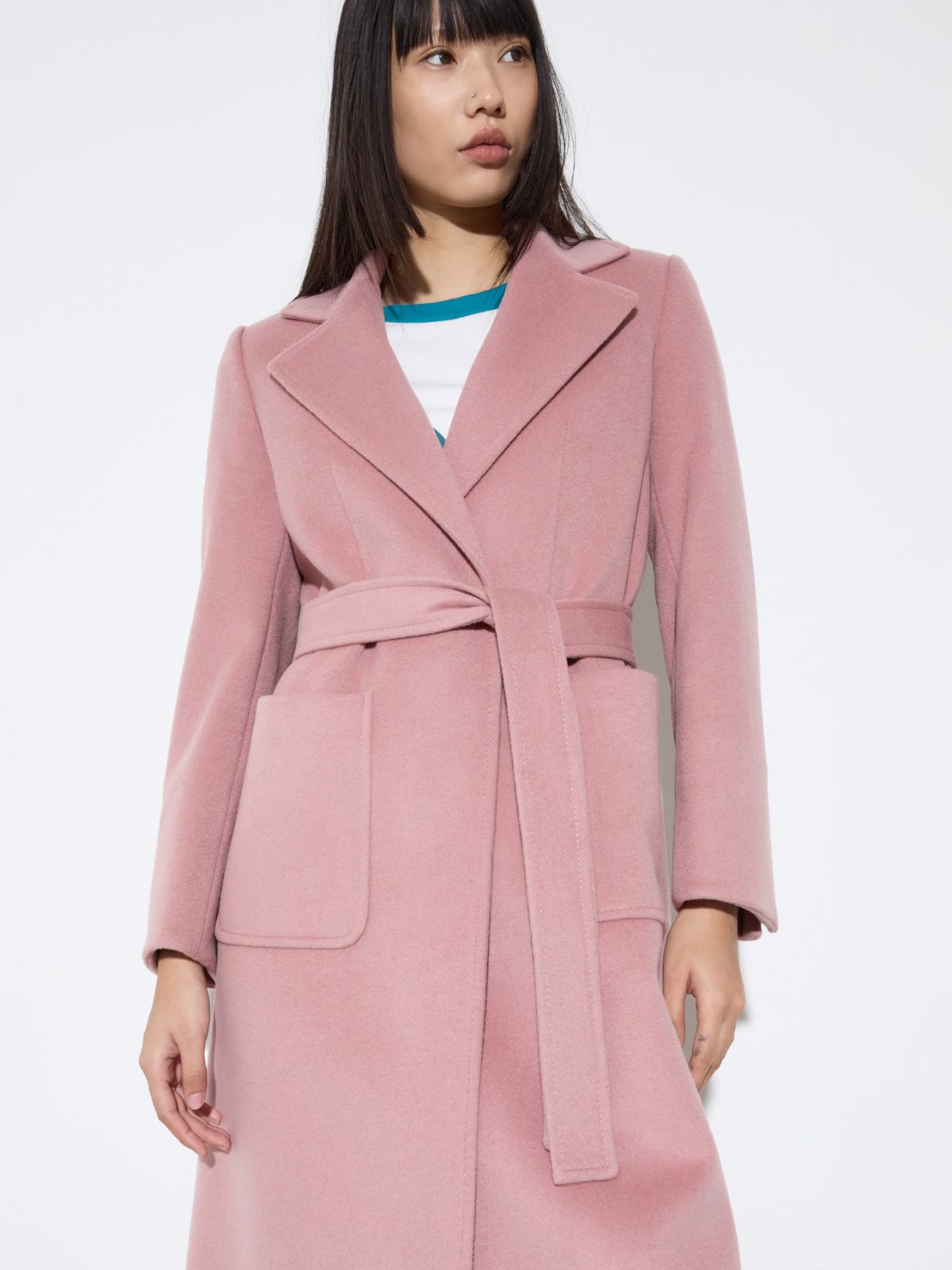 Cappotto Runaway in pura lana - ROSA - MAX&Co. - 3