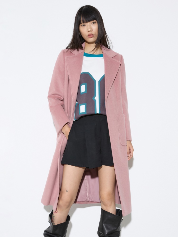 Cappotto Runaway in pura lana - ROSA - MAX&Co.