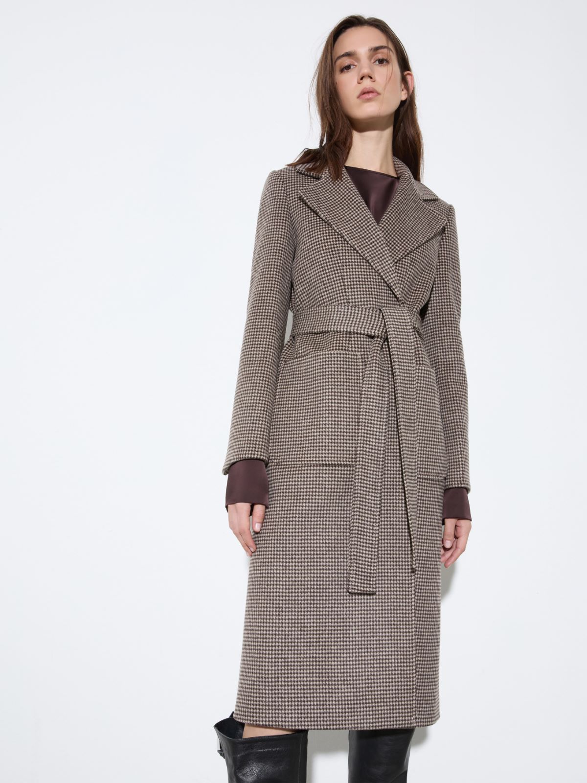Cappotto Runaway in pura lana - MARRONE - MAX&Co. - 3