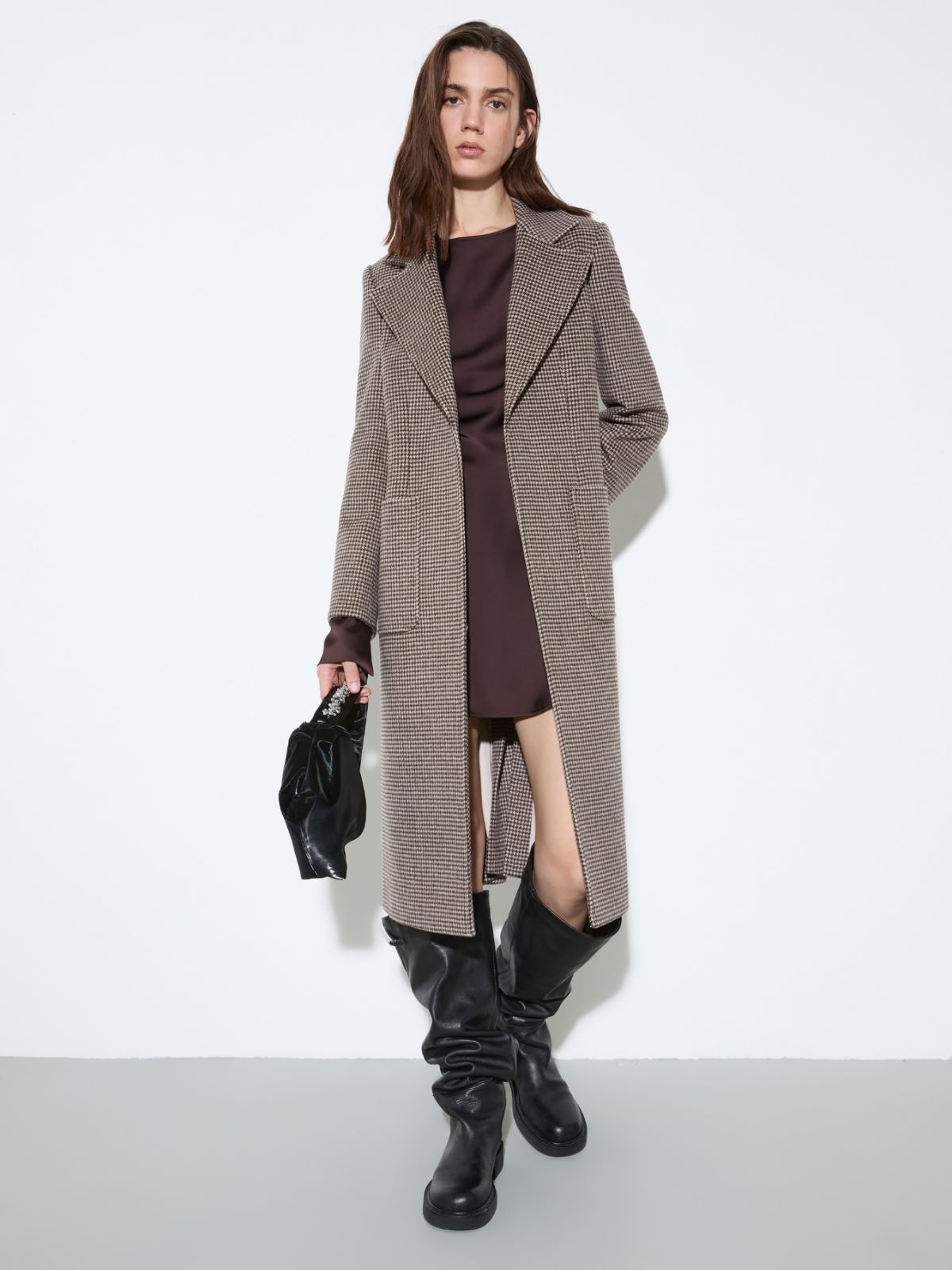 Cappotto Runaway in pura lana - MARRONE - MAX&Co. - 4
