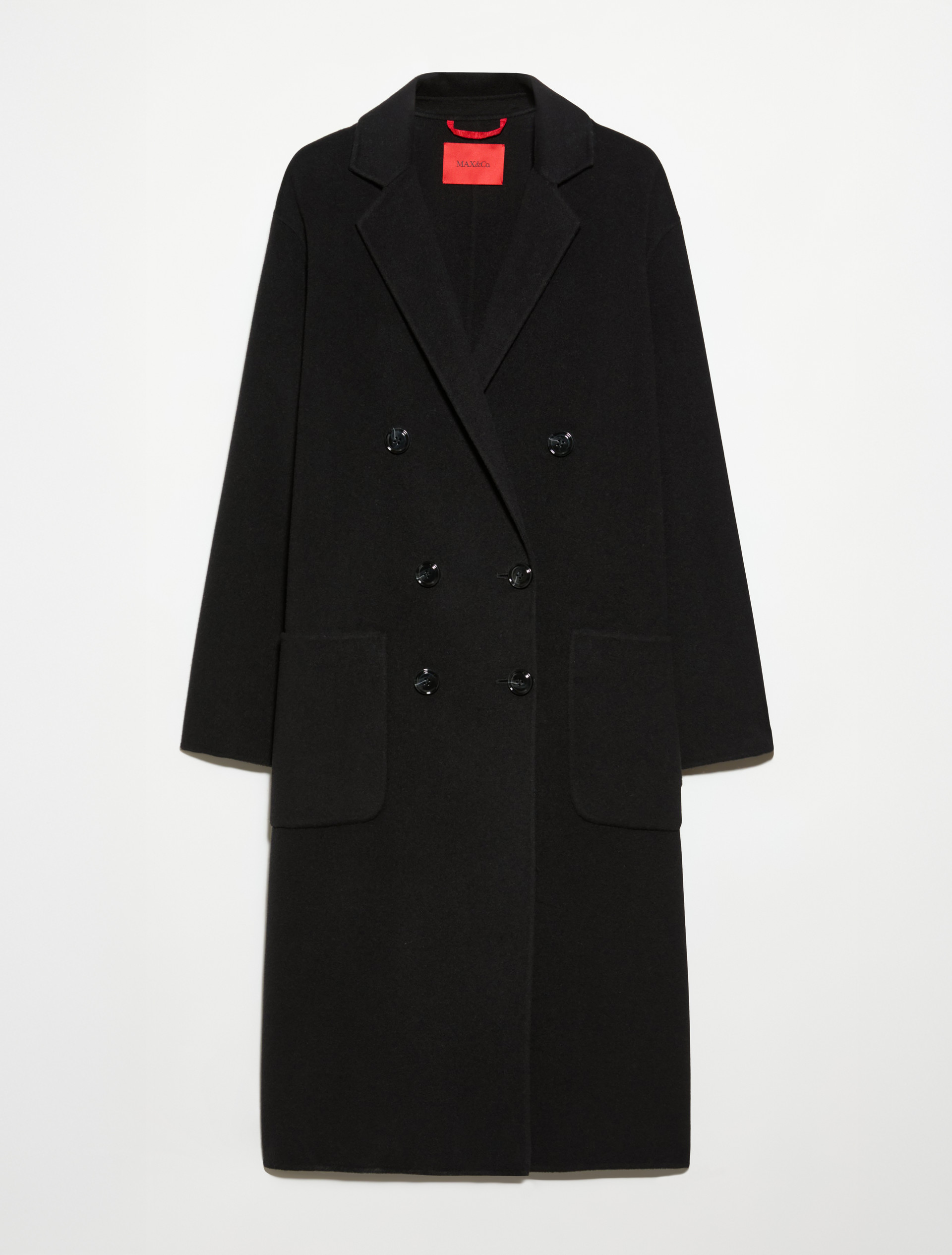 Cappotto in lana double - NERO - MAX&Co. - 5
