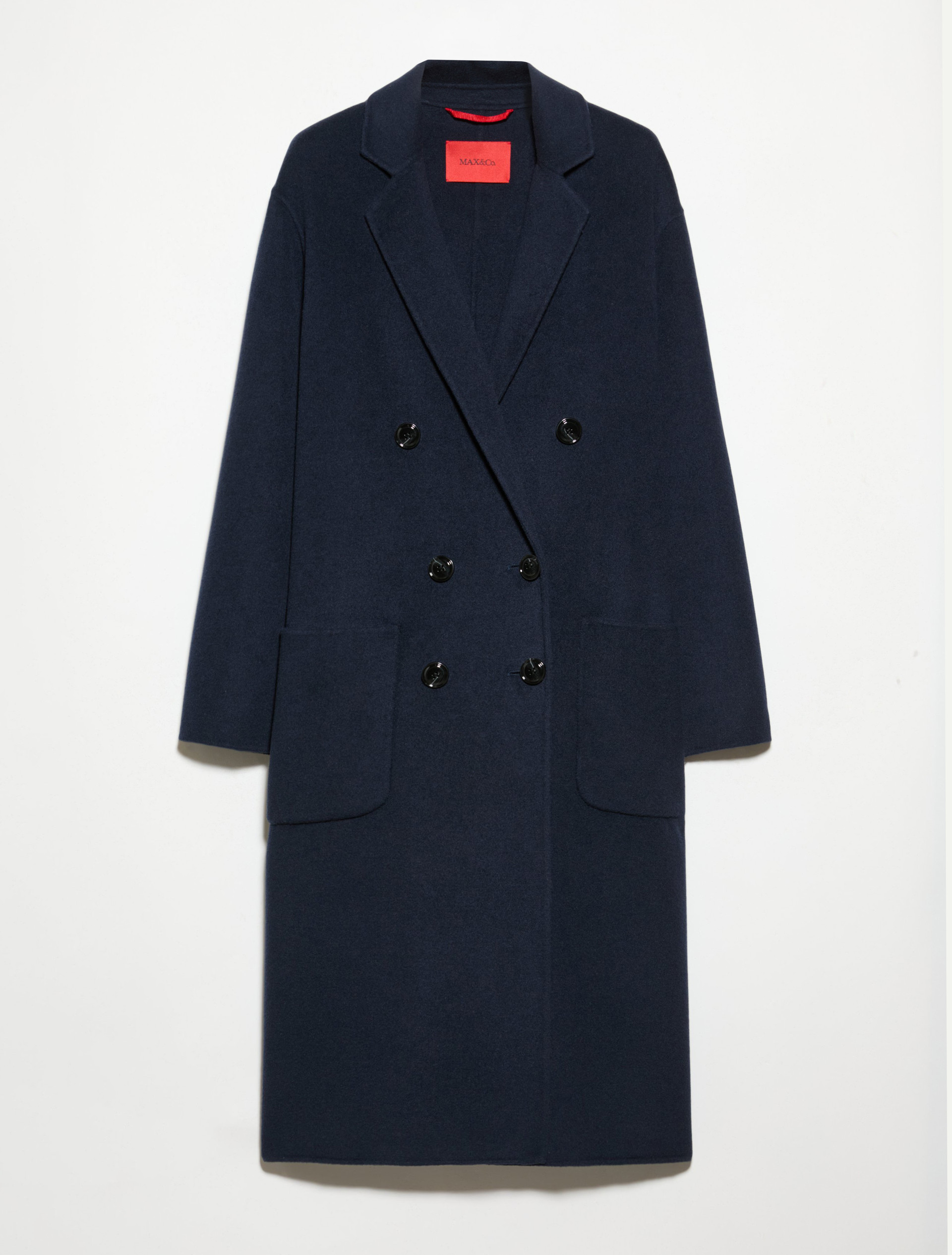 Cappotto in lana double - BLU NOTTE - MAX&Co. - 5