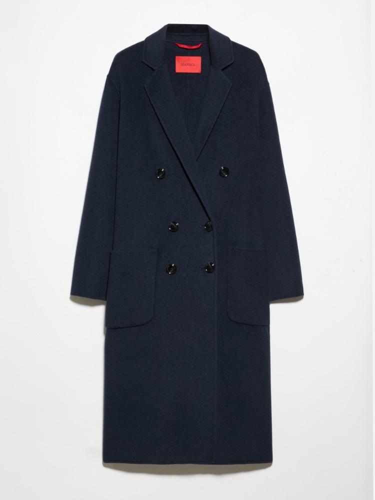 Cappotto in lana double - BLU NOTTE - MAX&Co.