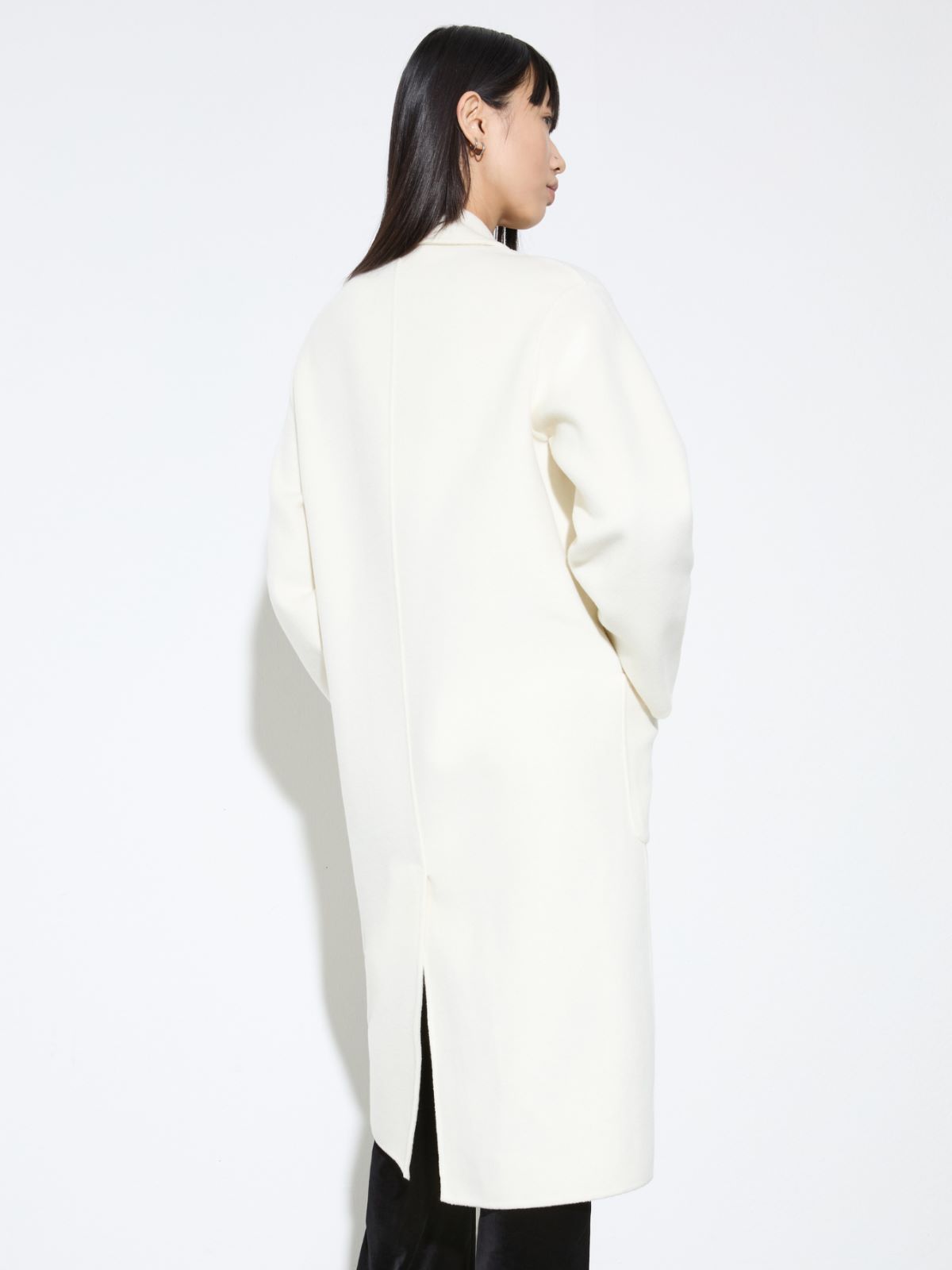 Cappotto in lana double - BIANCO LANA - MAX&Co. - 2