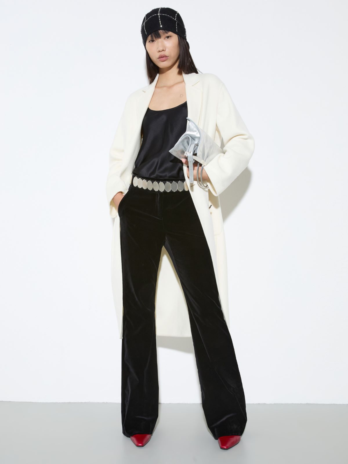 Cappotto in lana double - BIANCO LANA - MAX&Co. - 4
