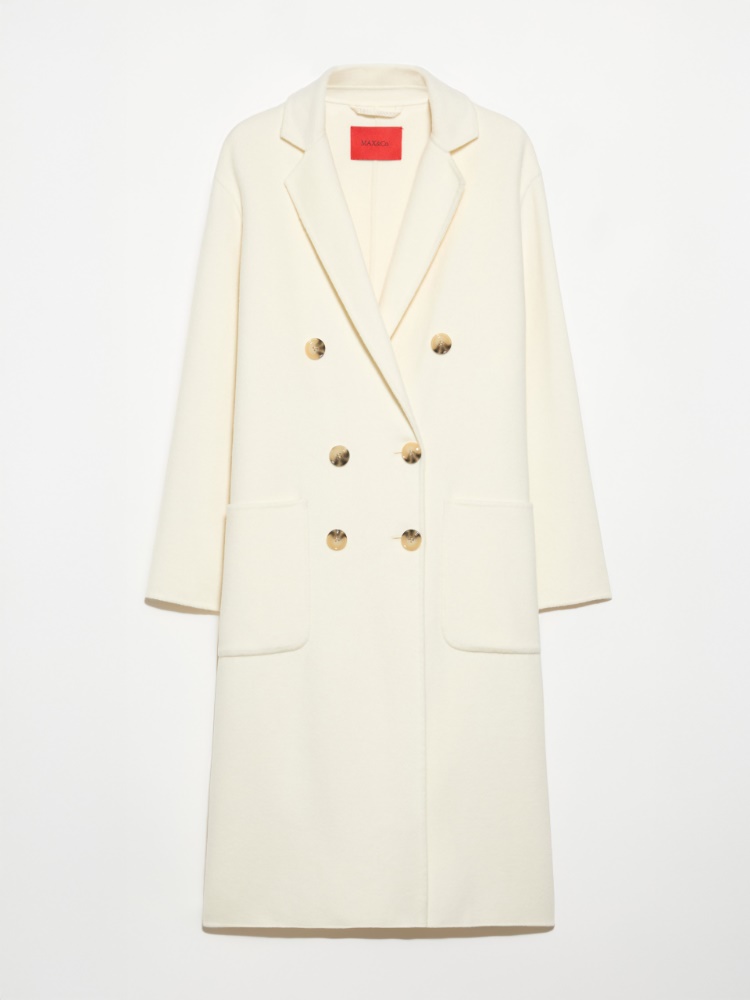Double-sided wool midi coat - WOOL WHITE - MAX&Co.