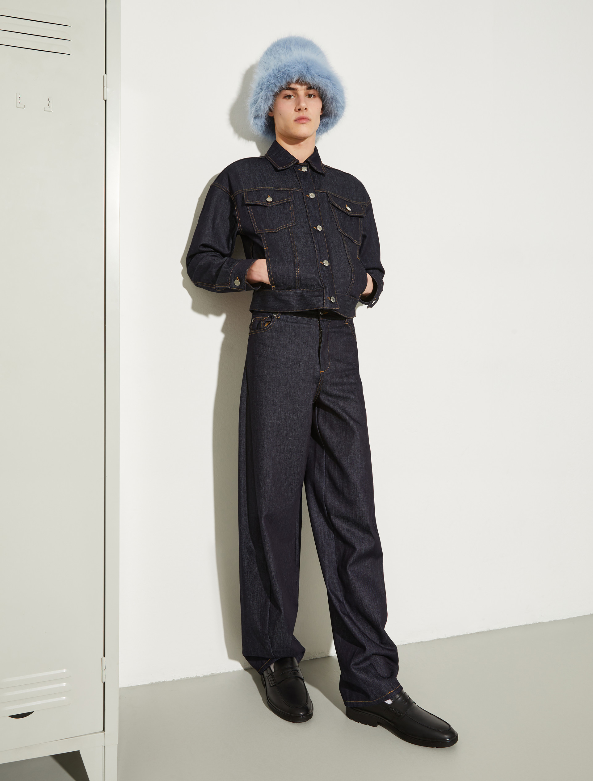 P. Terzini &Co.llaboration denim jacket, navy | MAX&Co. P. Terzini &Co.llaboration denim jacket - NAVY - MAX&Co. - 6