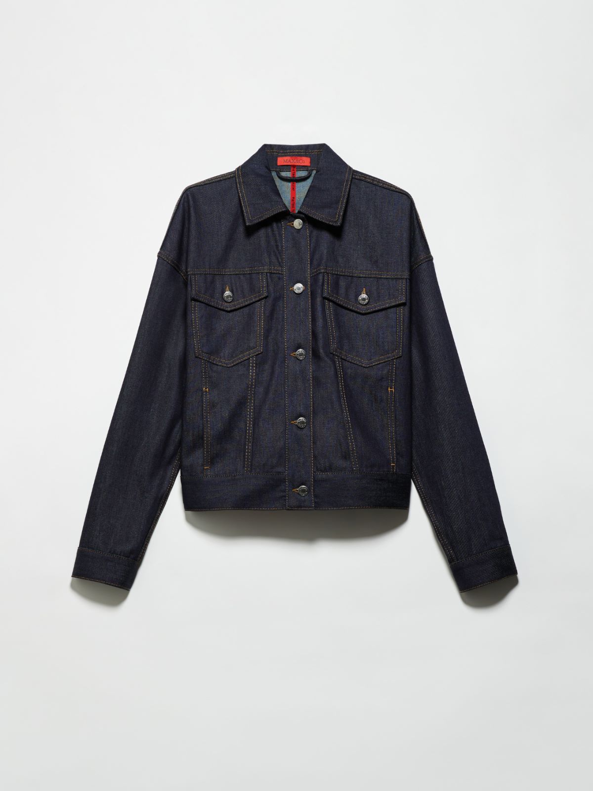 P. Terzini &Co.llaboration denim jacket - NAVY - MAX&Co. - 5