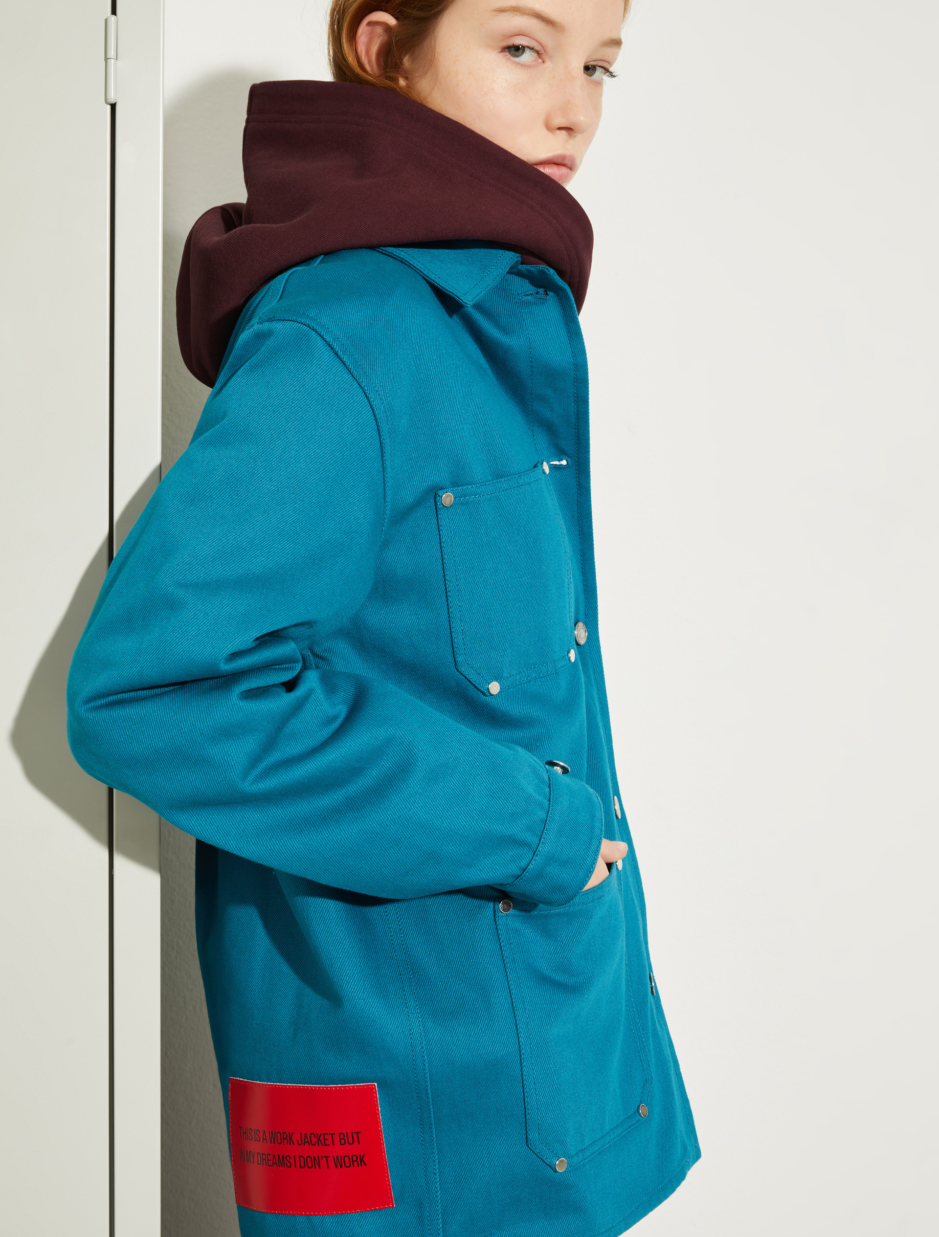 P. Terzini &Co.llaboration jacket - PEACOCK GREEN - MAX&Co. - 3