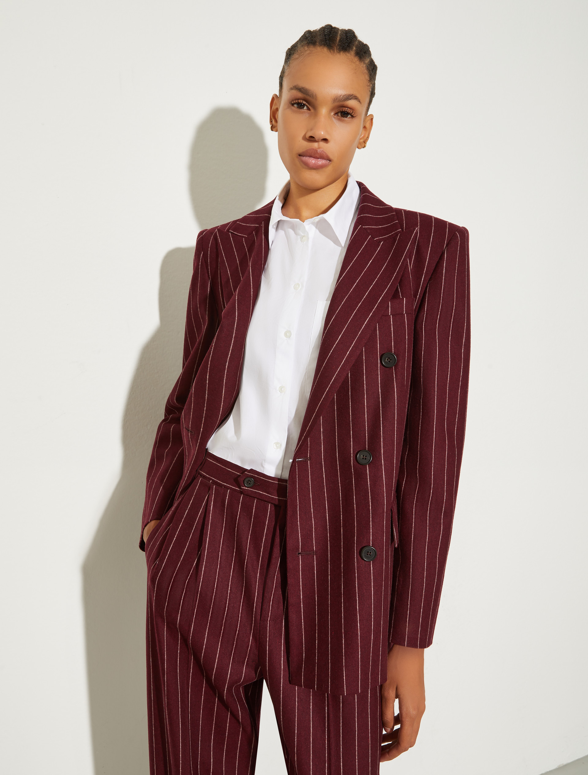 P. Terzini &Co.llaboration blazer, bordeaux | MAX&Co. P. Terzini &Co.llaboration blazer - BORDEAUX - MAX&Co. - 2