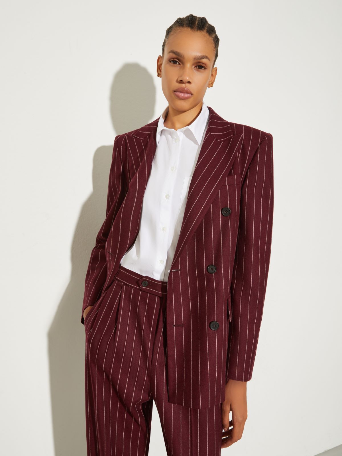 P. Terzini &Co.llaboration blazer - BORDEAUX - MAX&Co. - 2