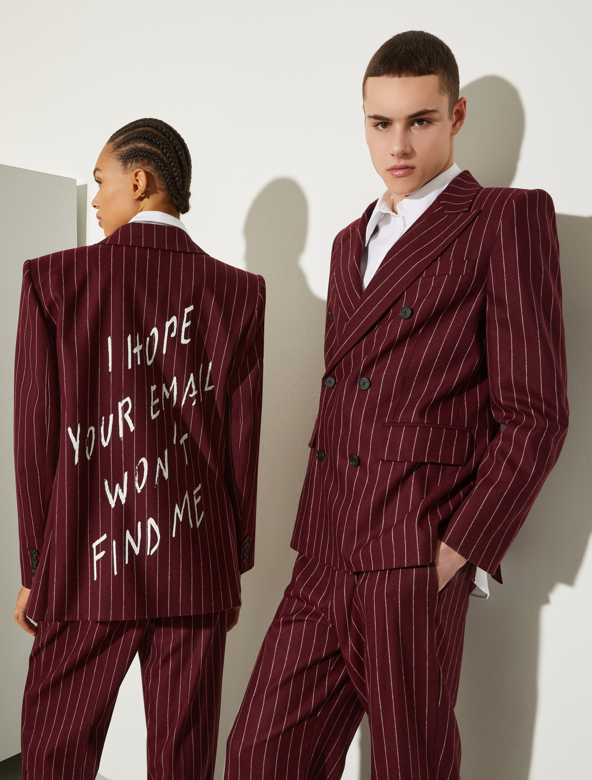 P. Terzini &Co.llaboration blazer, bordeaux | MAX&Co. P. Terzini &Co.llaboration blazer - BORDEAUX - MAX&Co.