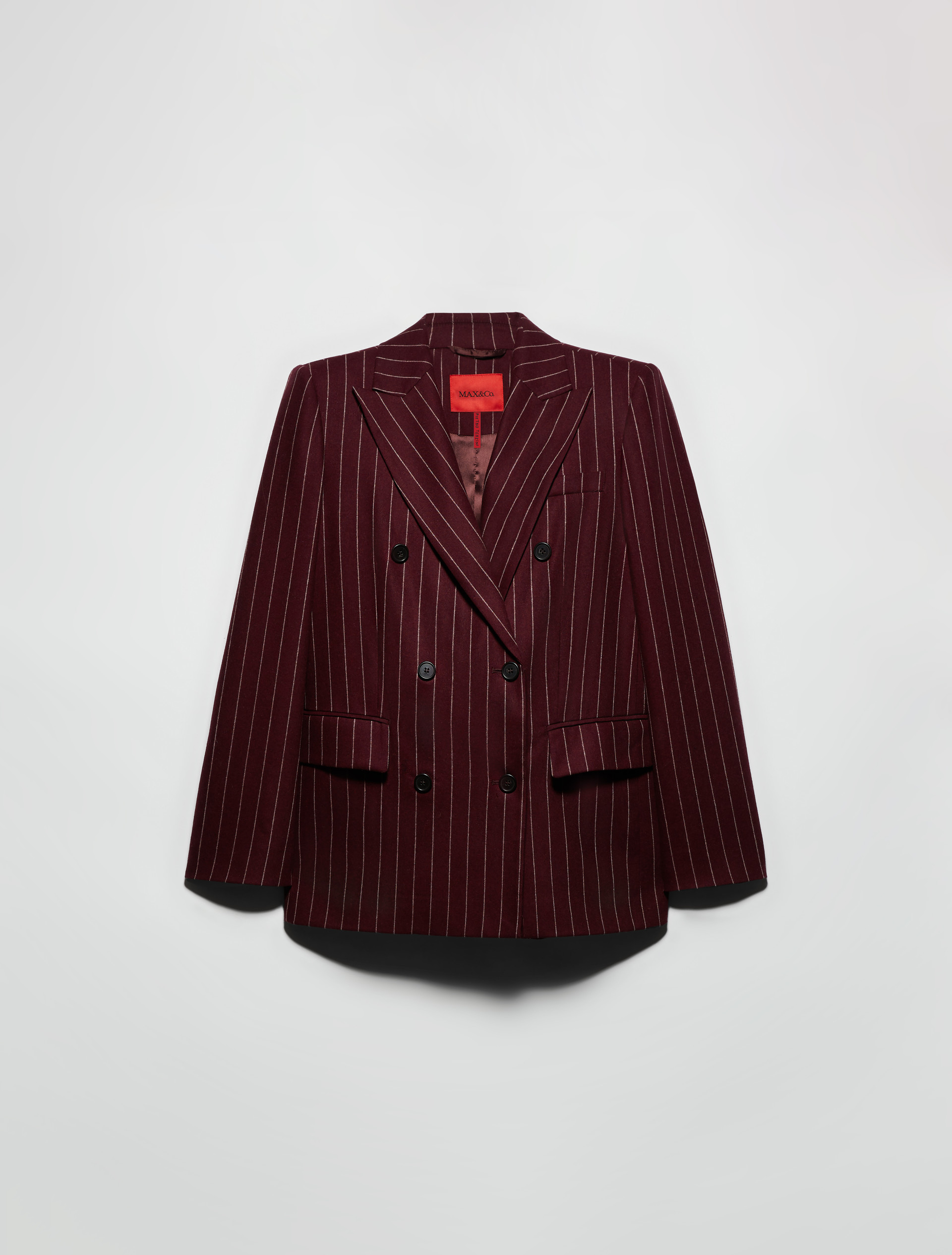 P. Terzini &Co.llaboration blazer, bordeaux | MAX&Co. P. Terzini &Co.llaboration blazer - BORDEAUX - MAX&Co. - 5