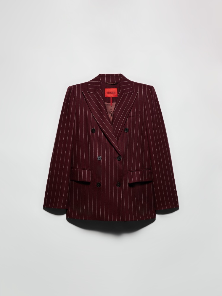 P. Terzini &Co.llaboration blazer - BORDEAUX - MAX&Co.