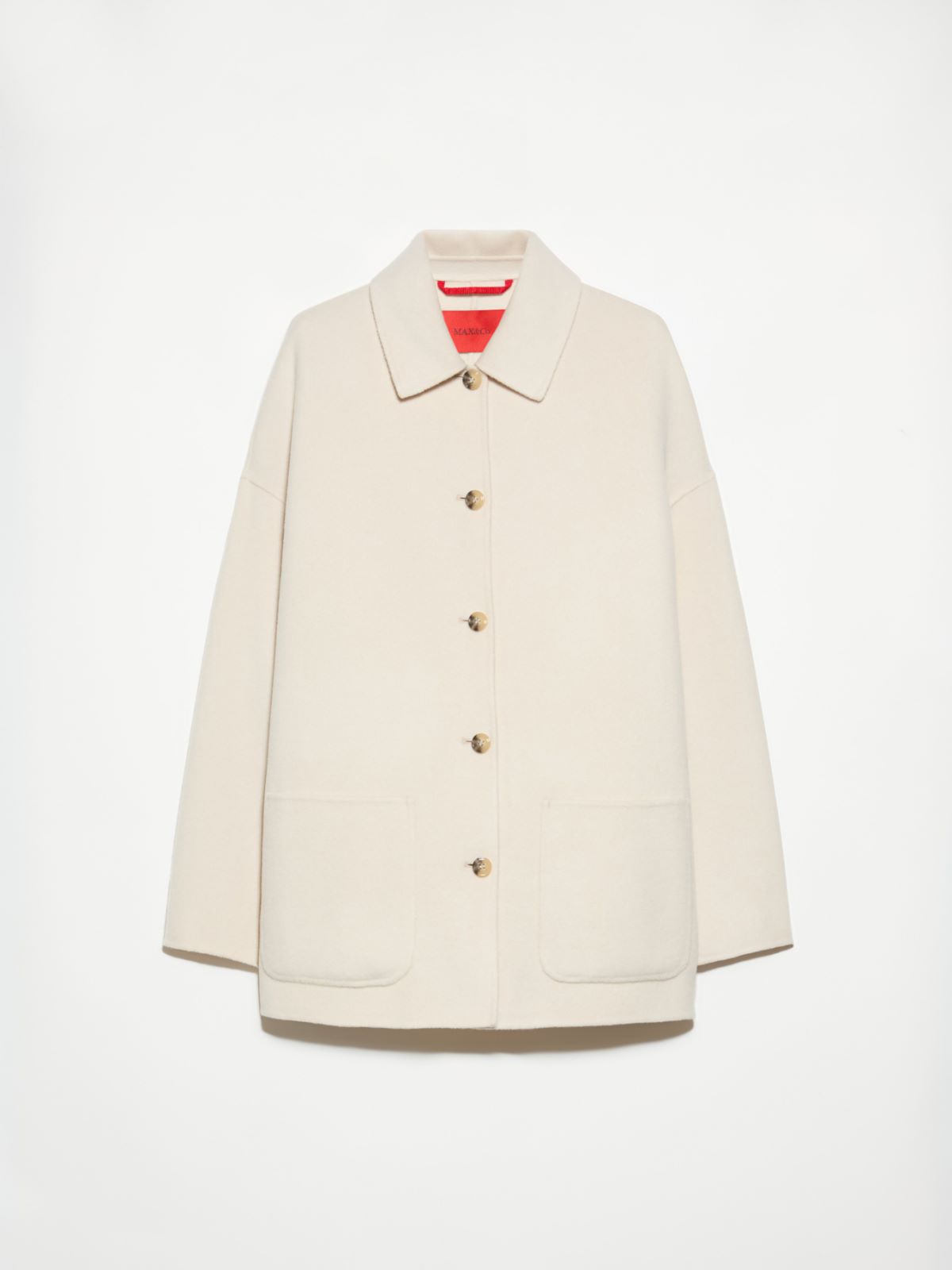 Double-sided wool shacket - NATURAL - MAX&Co. - 5