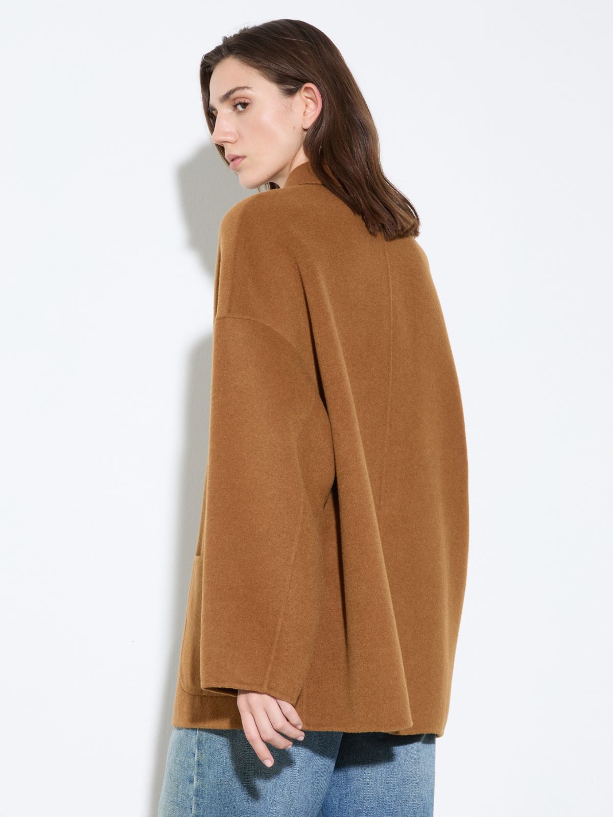 Double-sided wool shacket - CAMEL - MAX&Co. - 2
