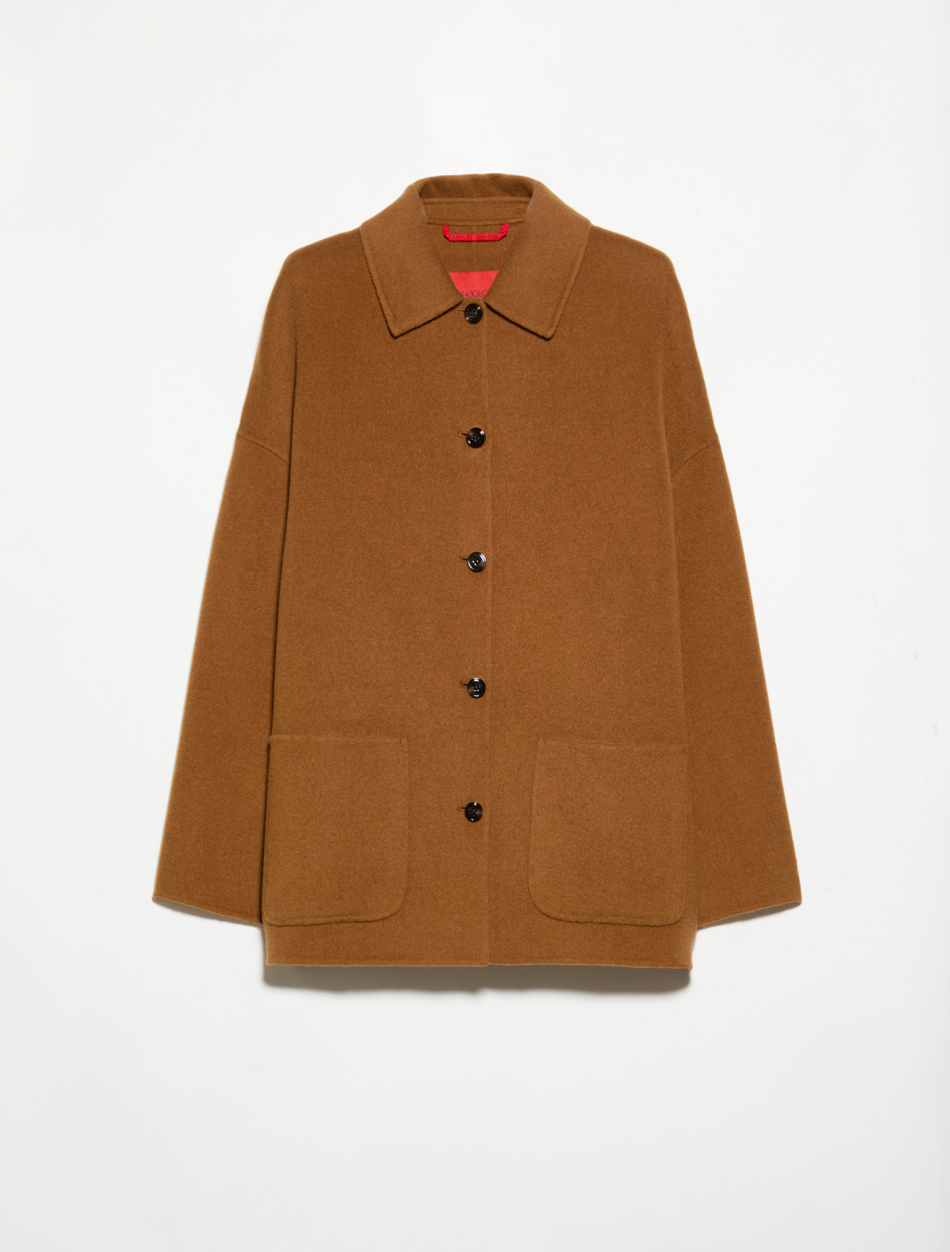 Double-sided wool shacket - CAMEL - MAX&Co. - 5