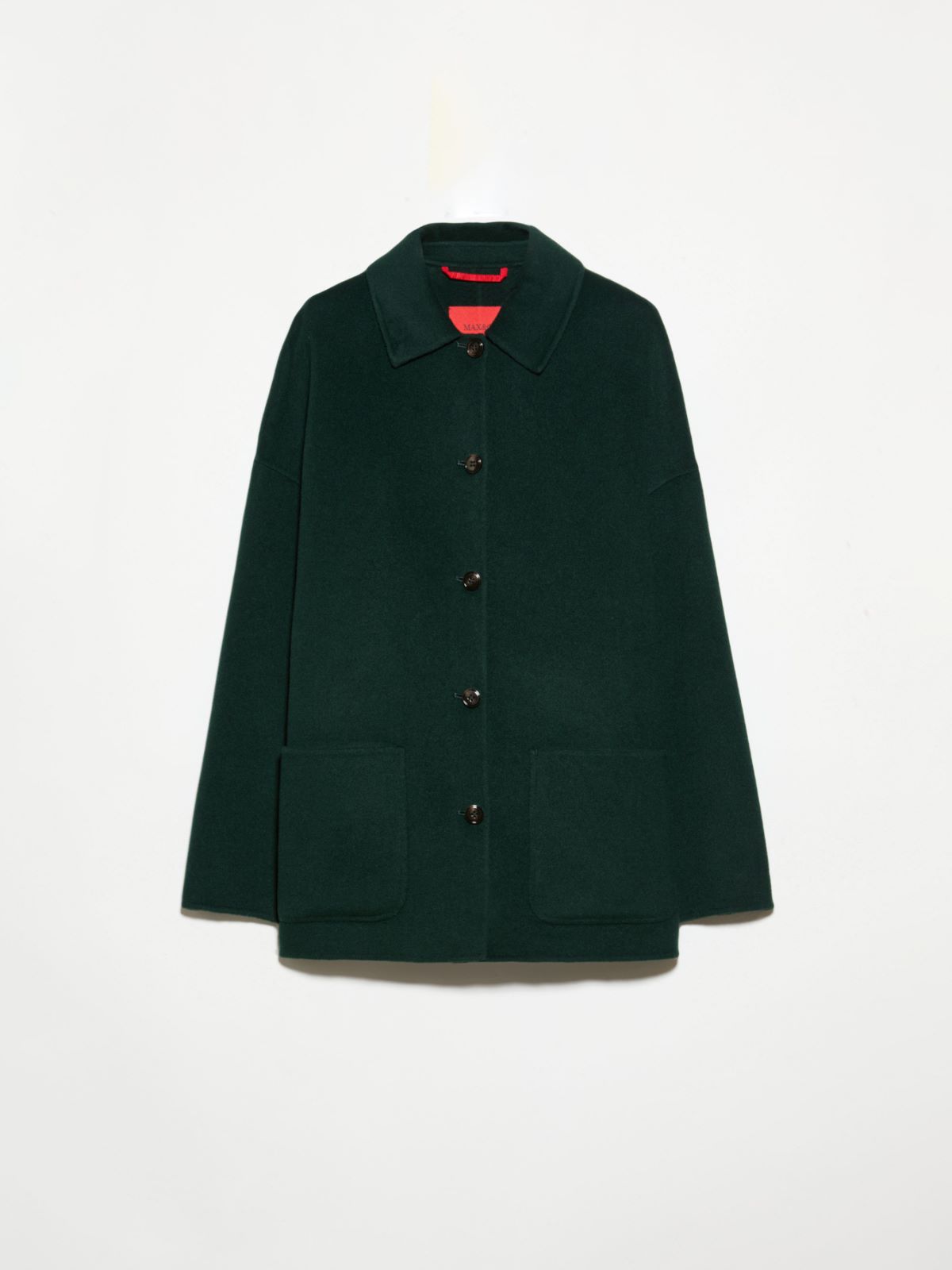 Double-sided wool shacket - DARK GREEN - MAX&Co. - 5
