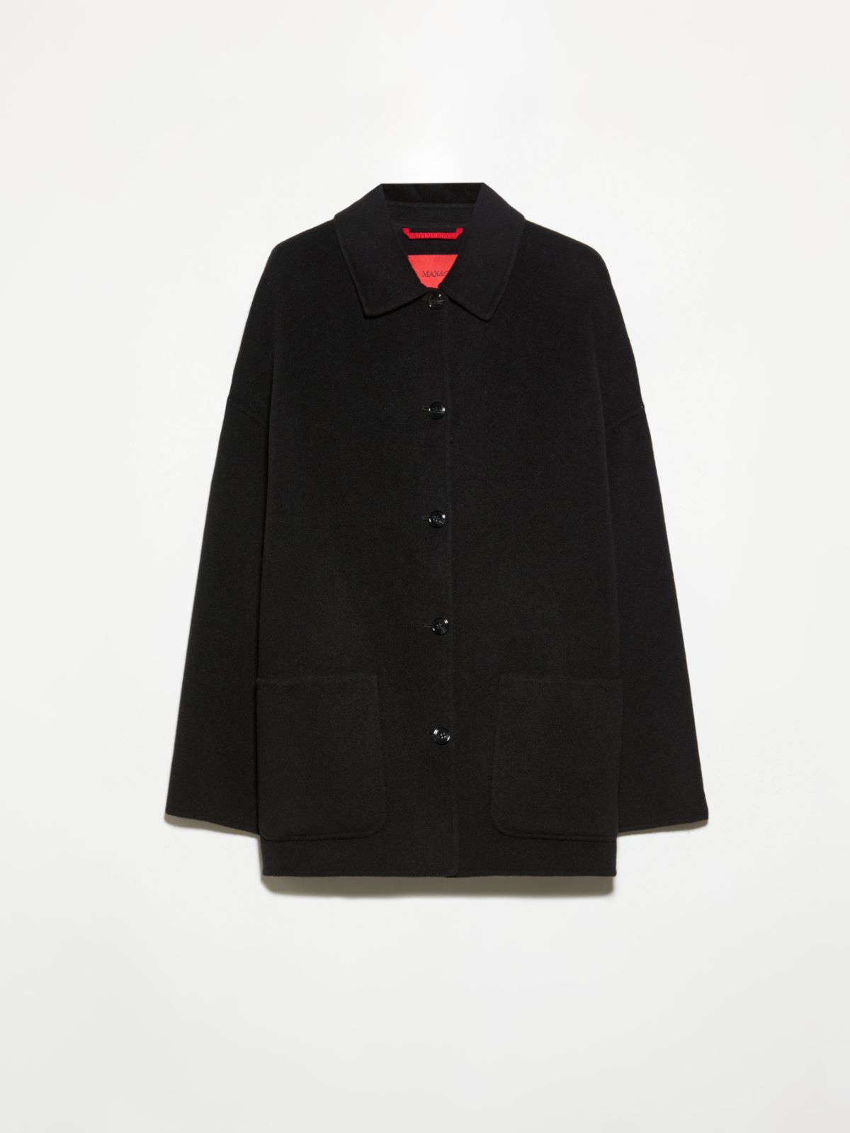 Double-sided wool shacket - BLACK - MAX&Co. - 5