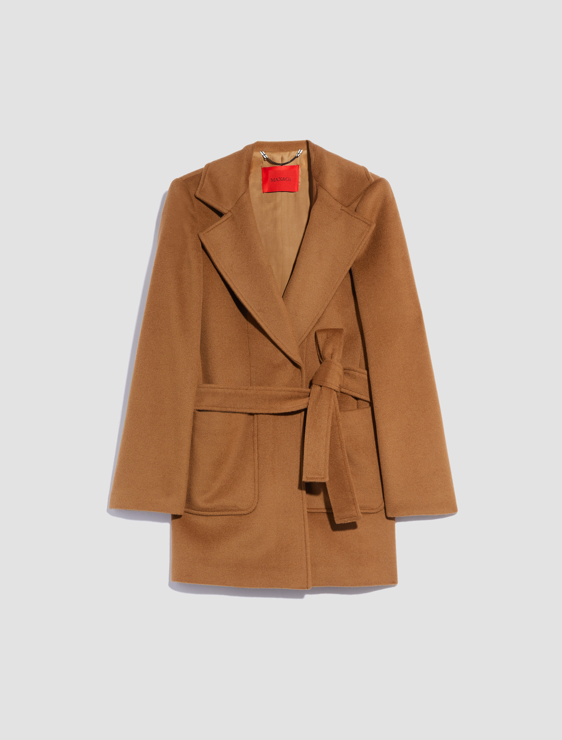 Cappotto Shortrun in drap di lana - MARRONE - MAX&Co. - 5