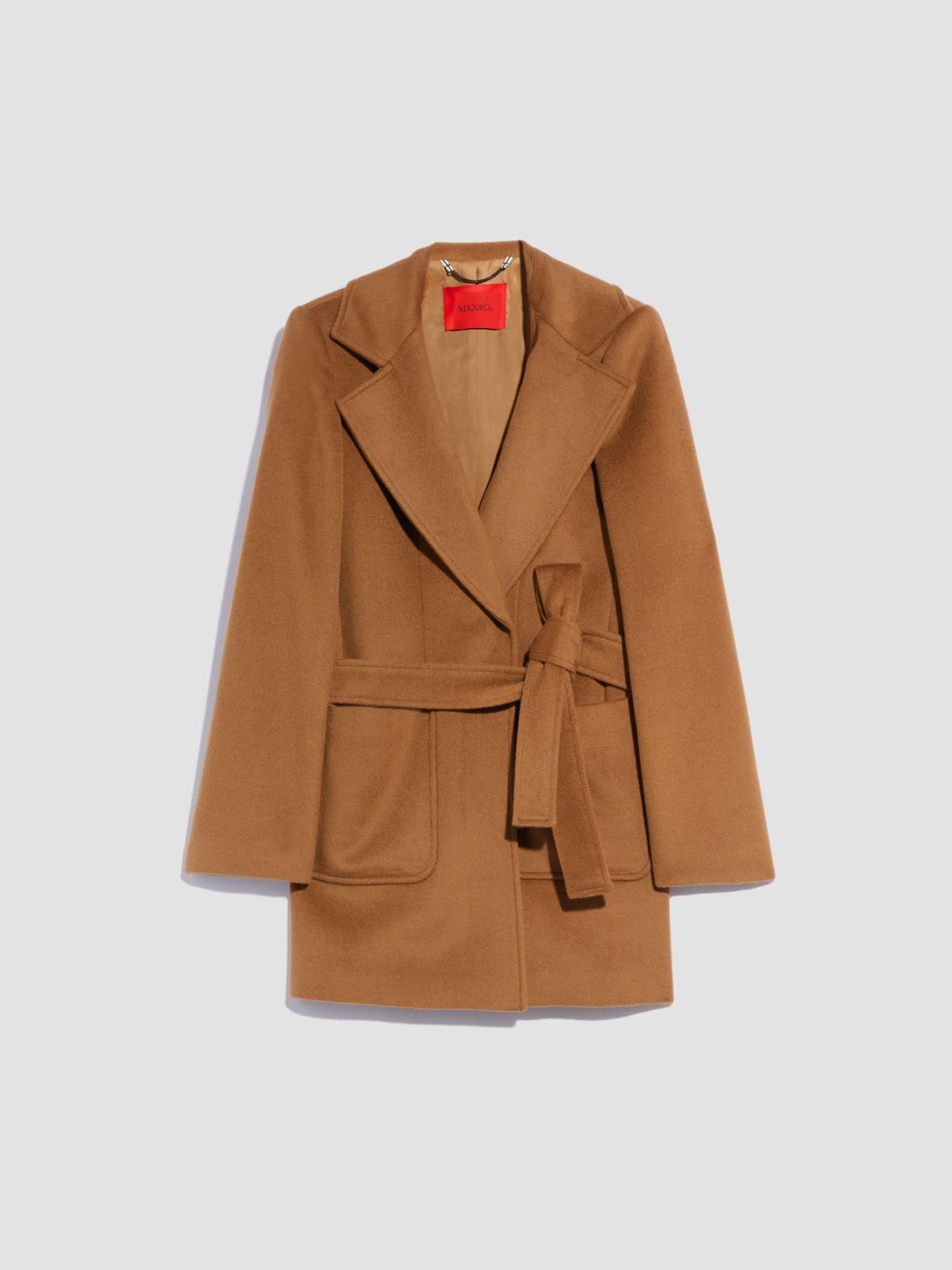 Cappotto Shortrun in drap di lana - MARRONE - MAX&Co. - 5