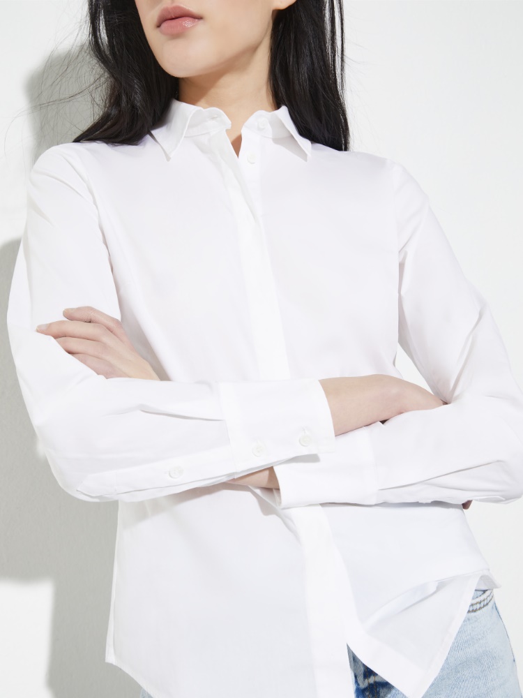 Slim poplin shirt - MAX&Co. - 3
