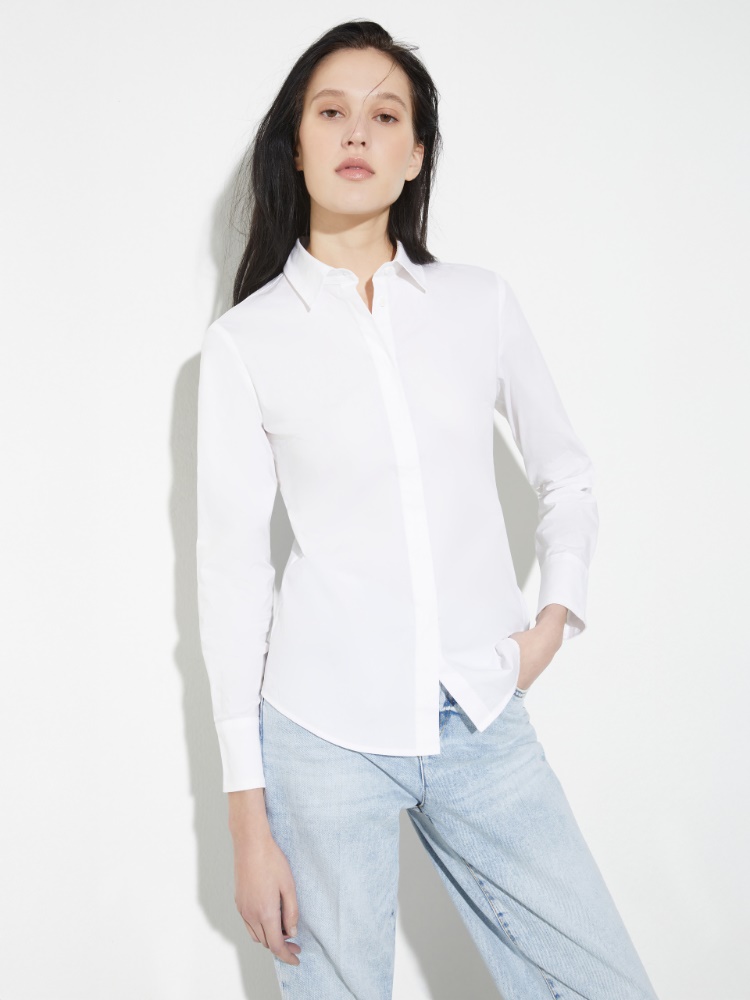 Slim poplin shirt - MAX&Co.