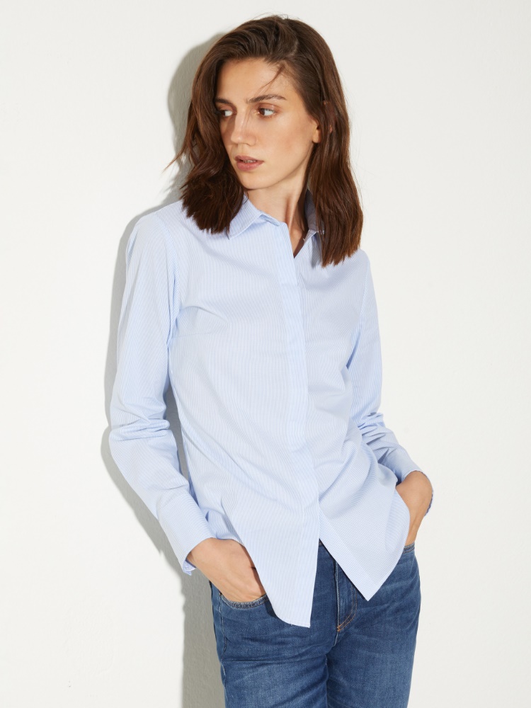 Slim poplin shirt - MAX&Co.