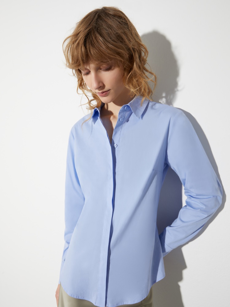 Slim poplin shirt - MAX&Co.